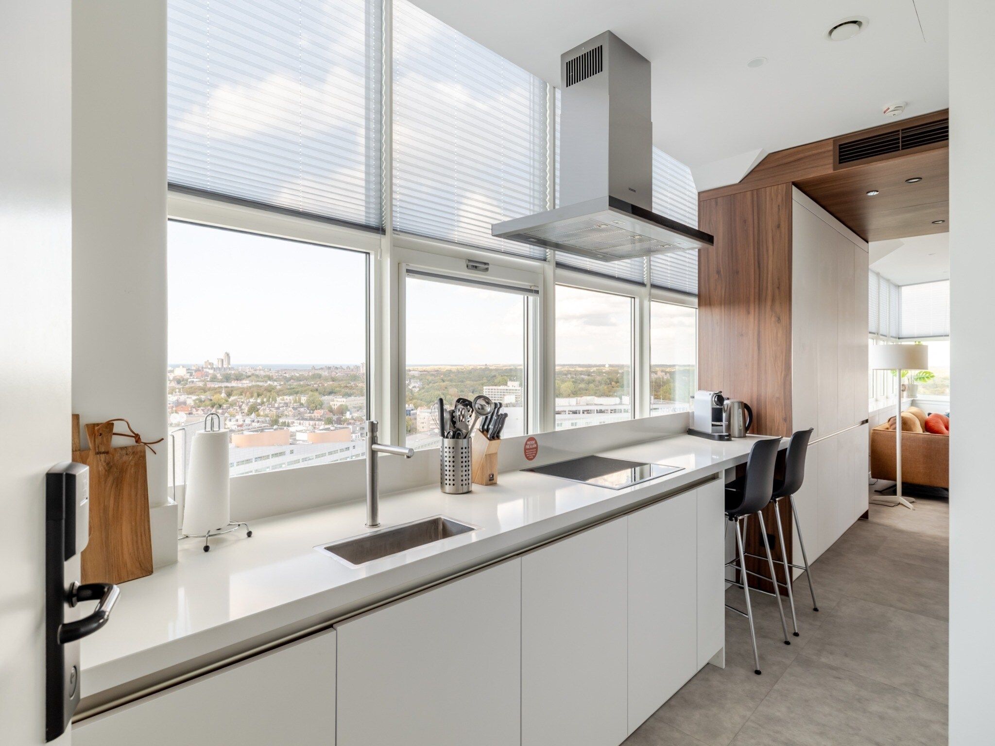De keuken van Toren van Oud 3 in Den Haag