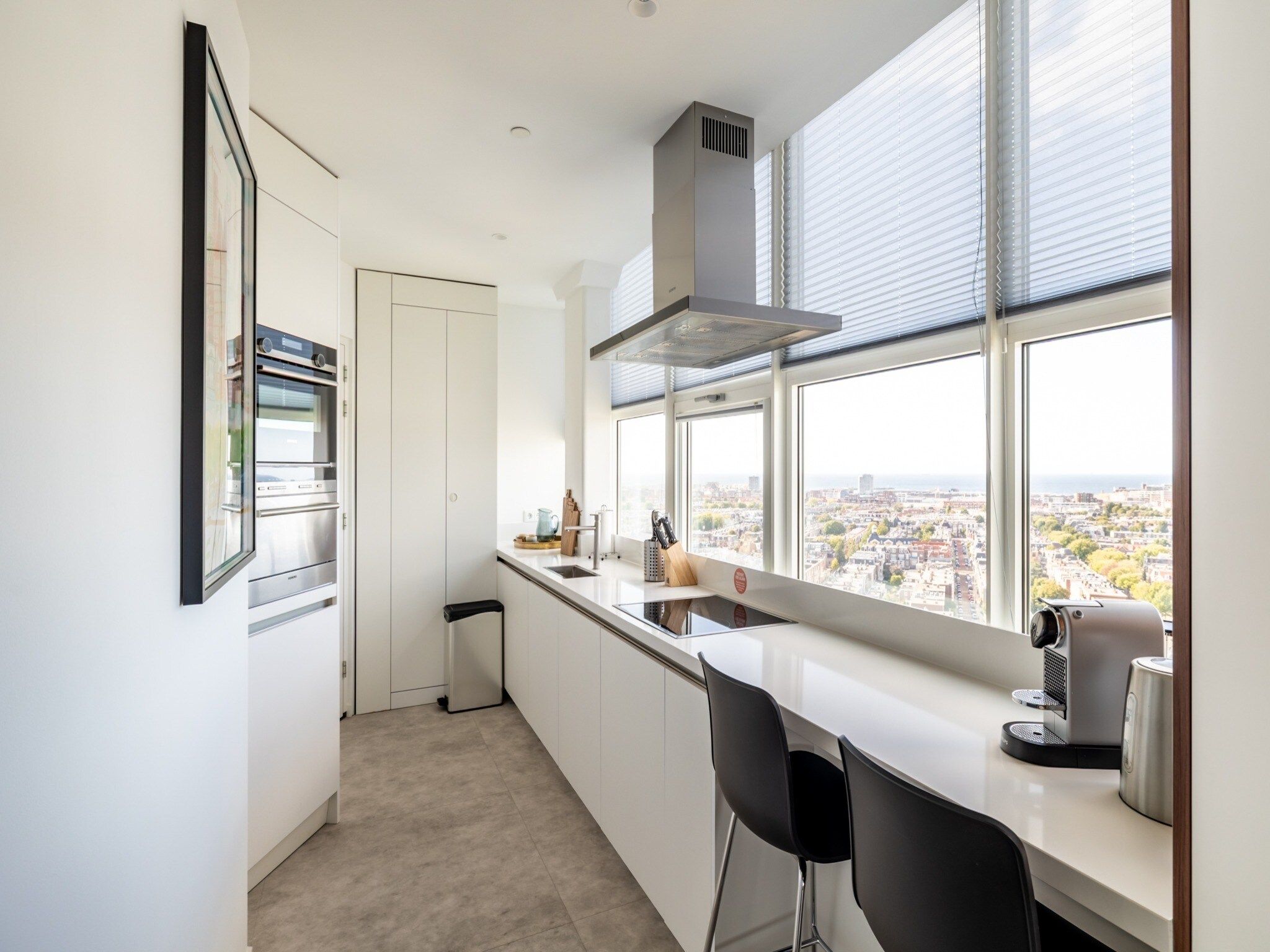 De keuken van Toren van Oud 3 in Den Haag