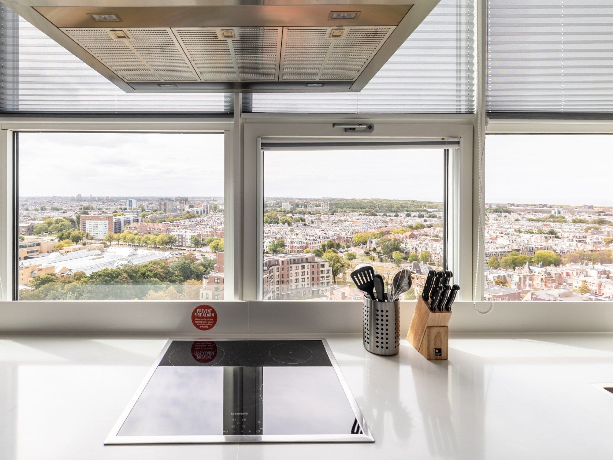 De keuken van Toren van Oud 3 in Den Haag