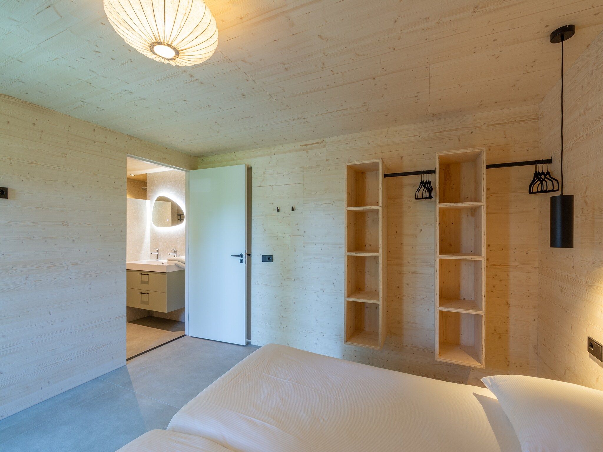 Een slaapkamer van Belkmer Beachhouse in Sint Maartenszee