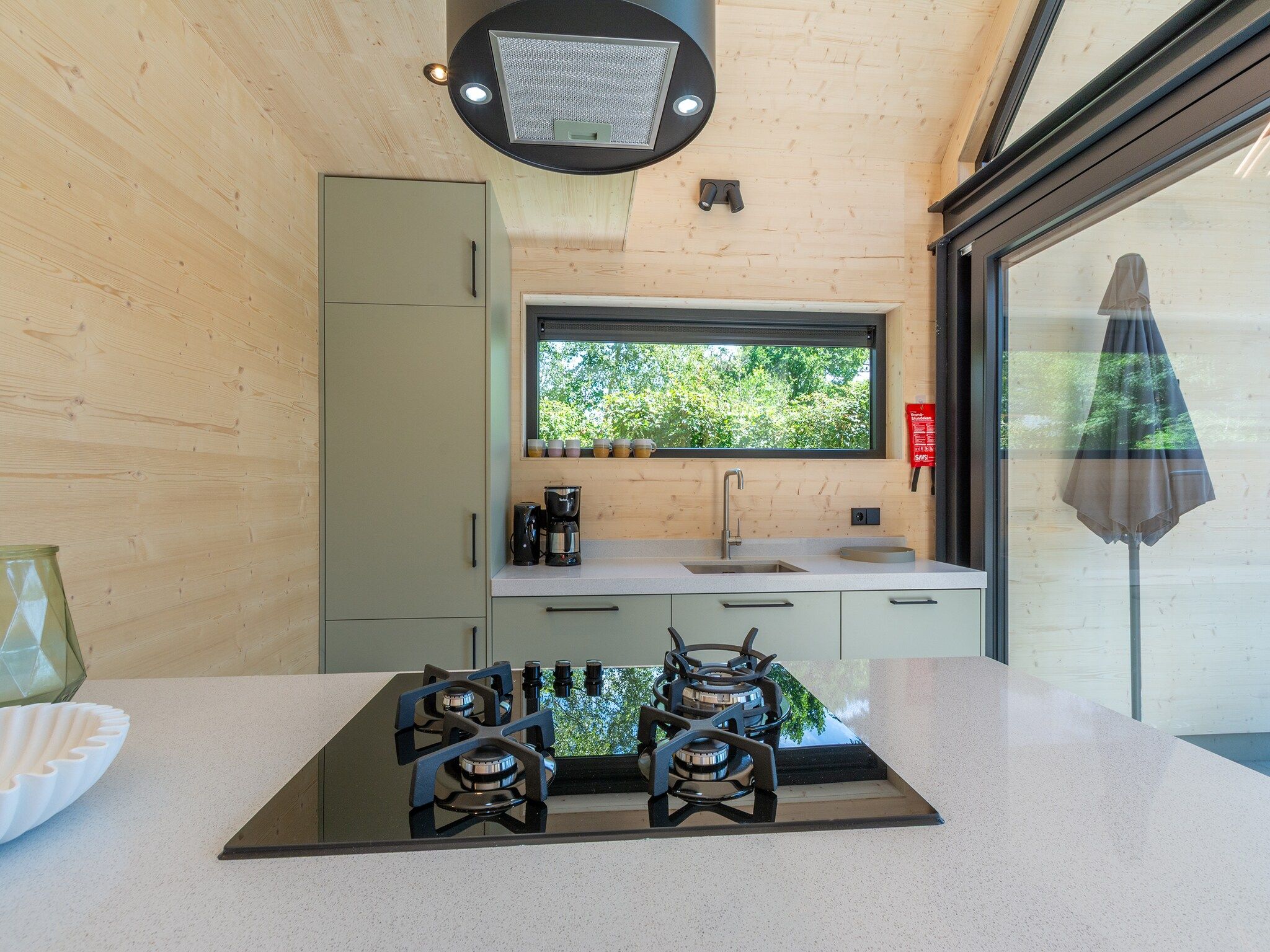 De keuken van Belkmer Beachhouse in Sint Maartenszee
