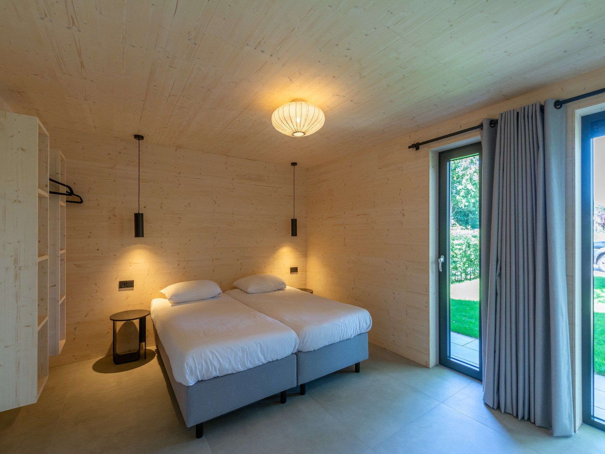 Een slaapkamer van Belkmer Beachhouse in Sint Maartenszee