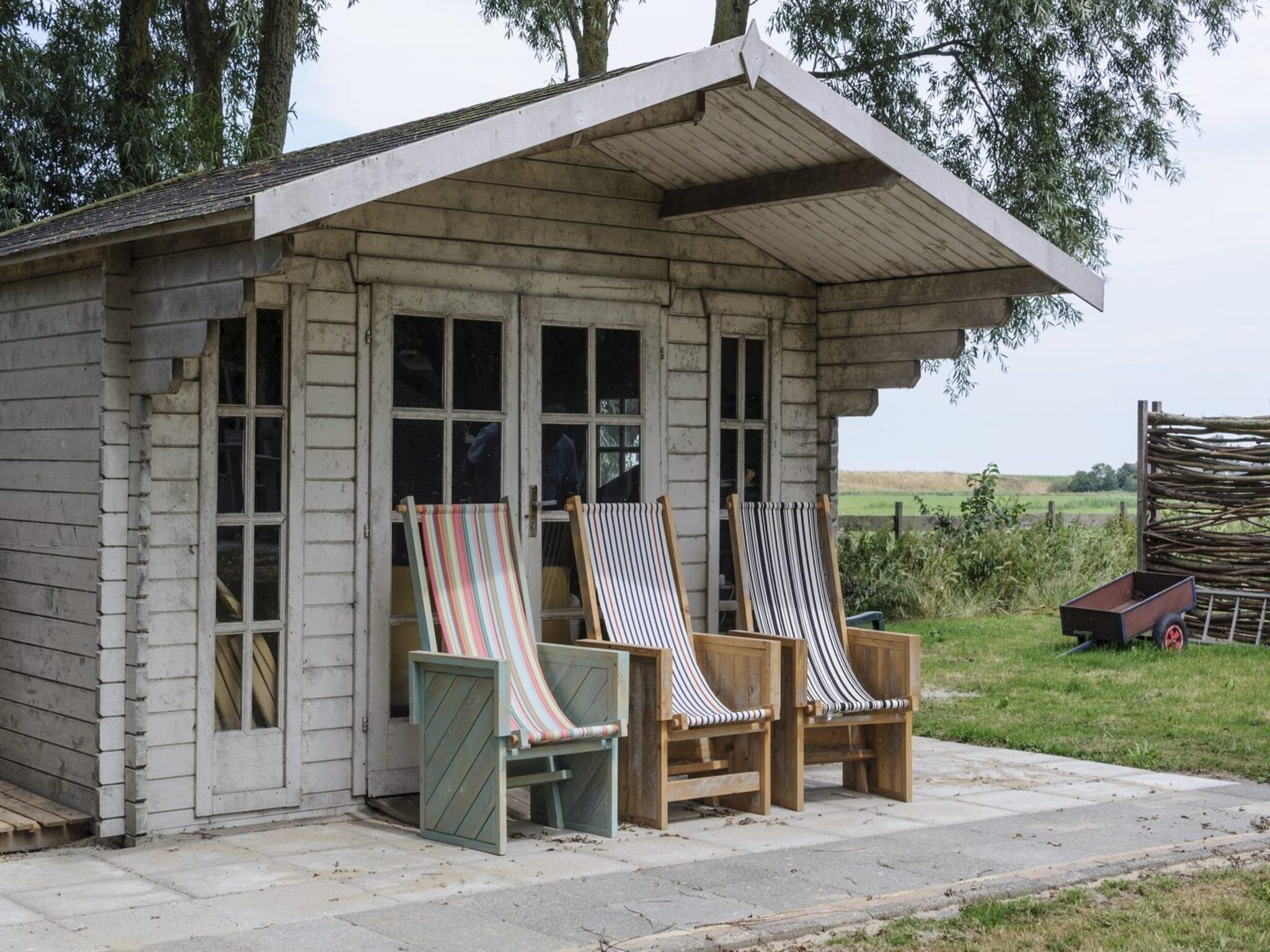 De tuin van Groepsaccomodatie - Balkenhoeve in Schagen