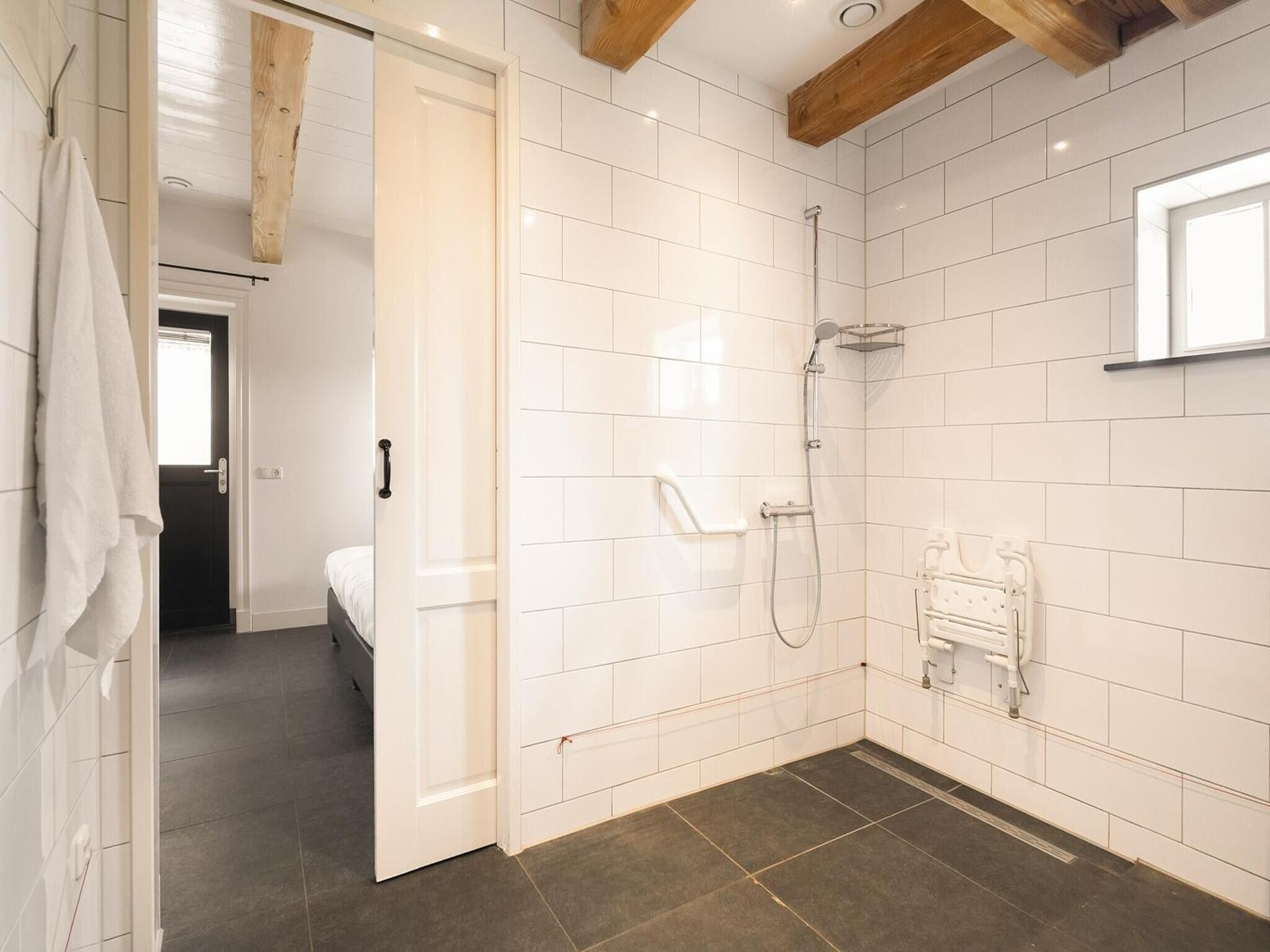 De badkamer van Groepsaccomodatie - Balkenhoeve in Schagen