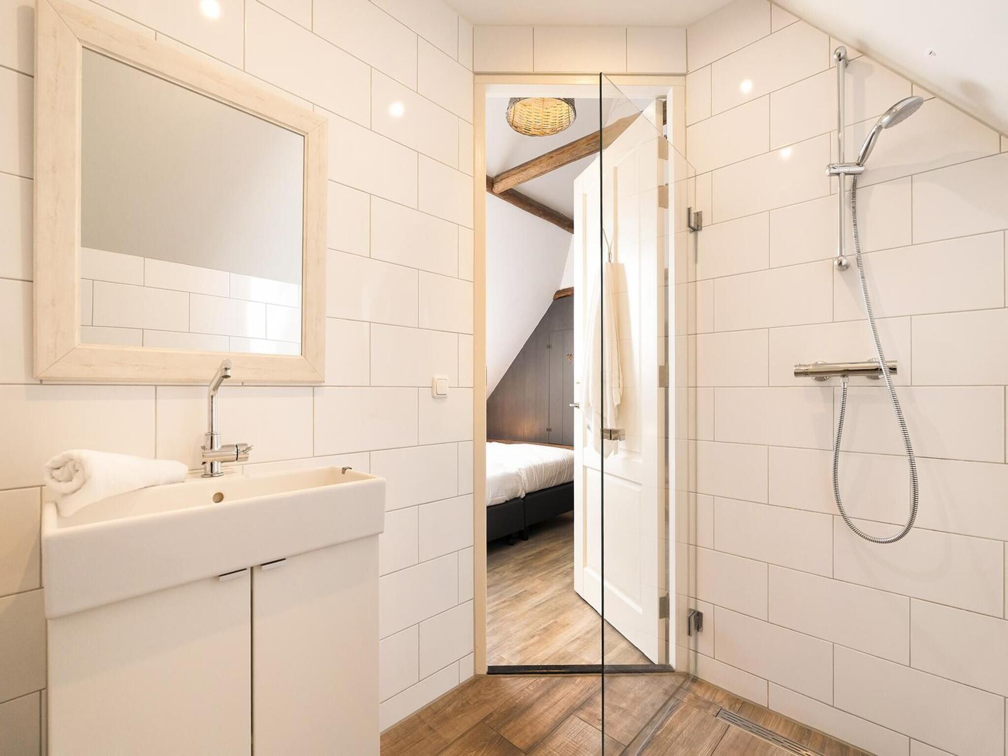 De badkamer van Groepsaccomodatie - Balkenhoeve in Schagen