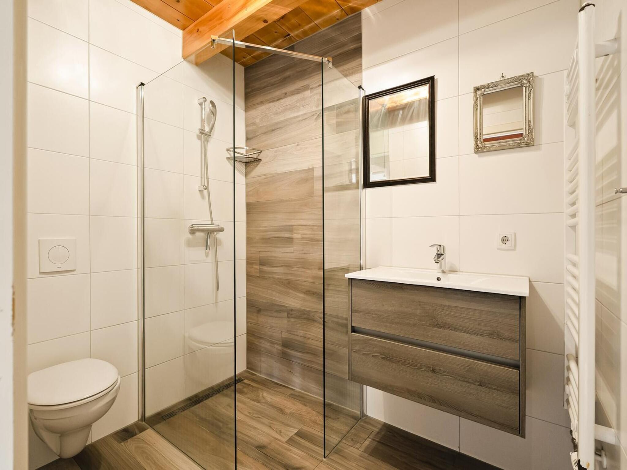 De badkamer van Appartement Boerderij in Schagen
