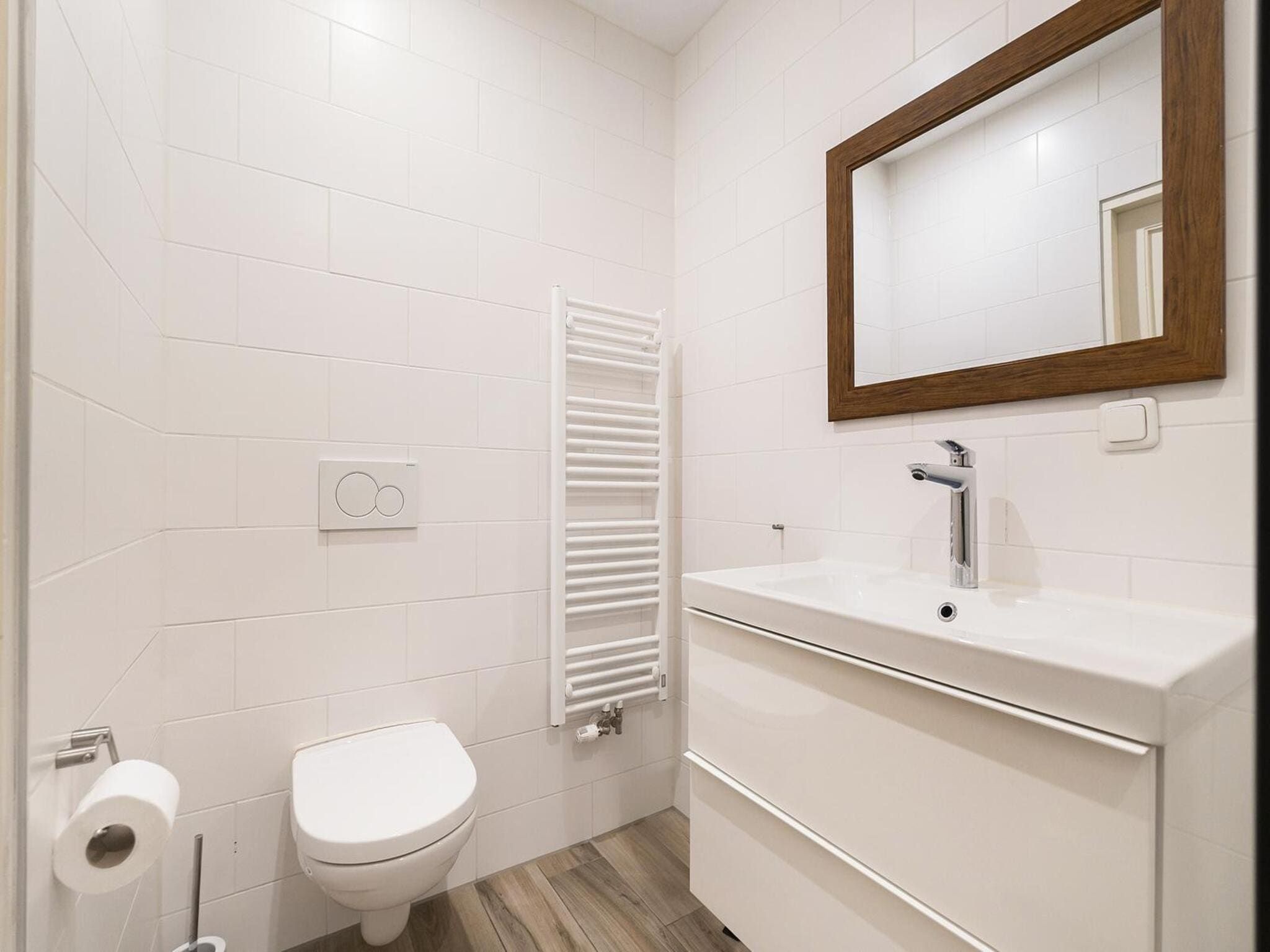 De badkamer van Appartement Dijkzicht in Schagen