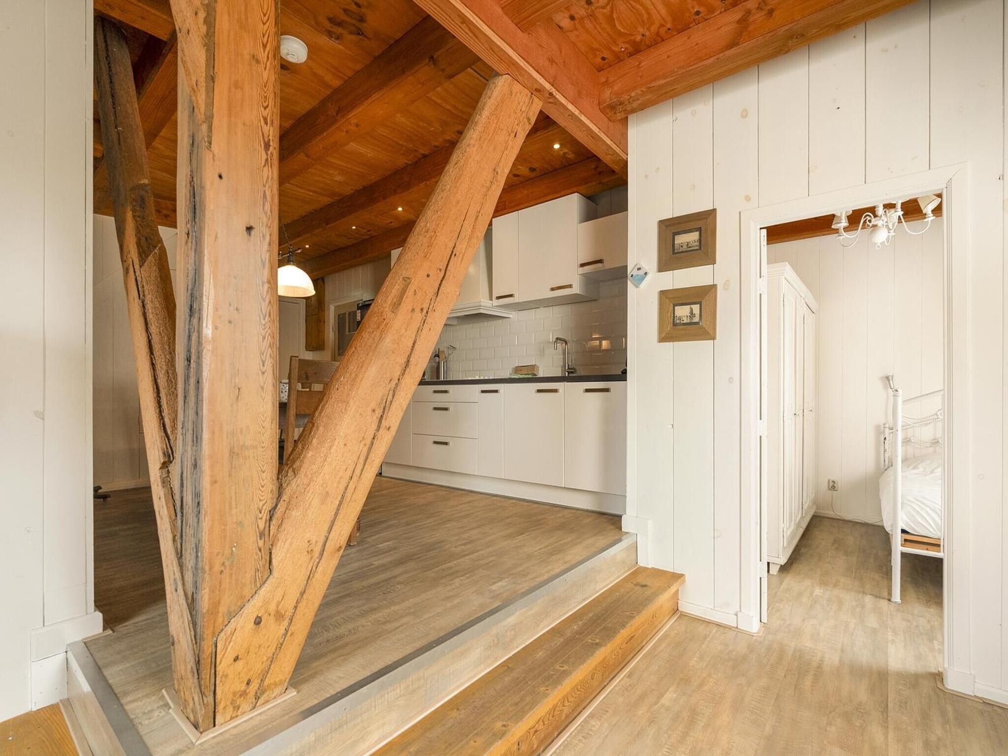 De keuken van Appartement Nostalgisch in Schagen