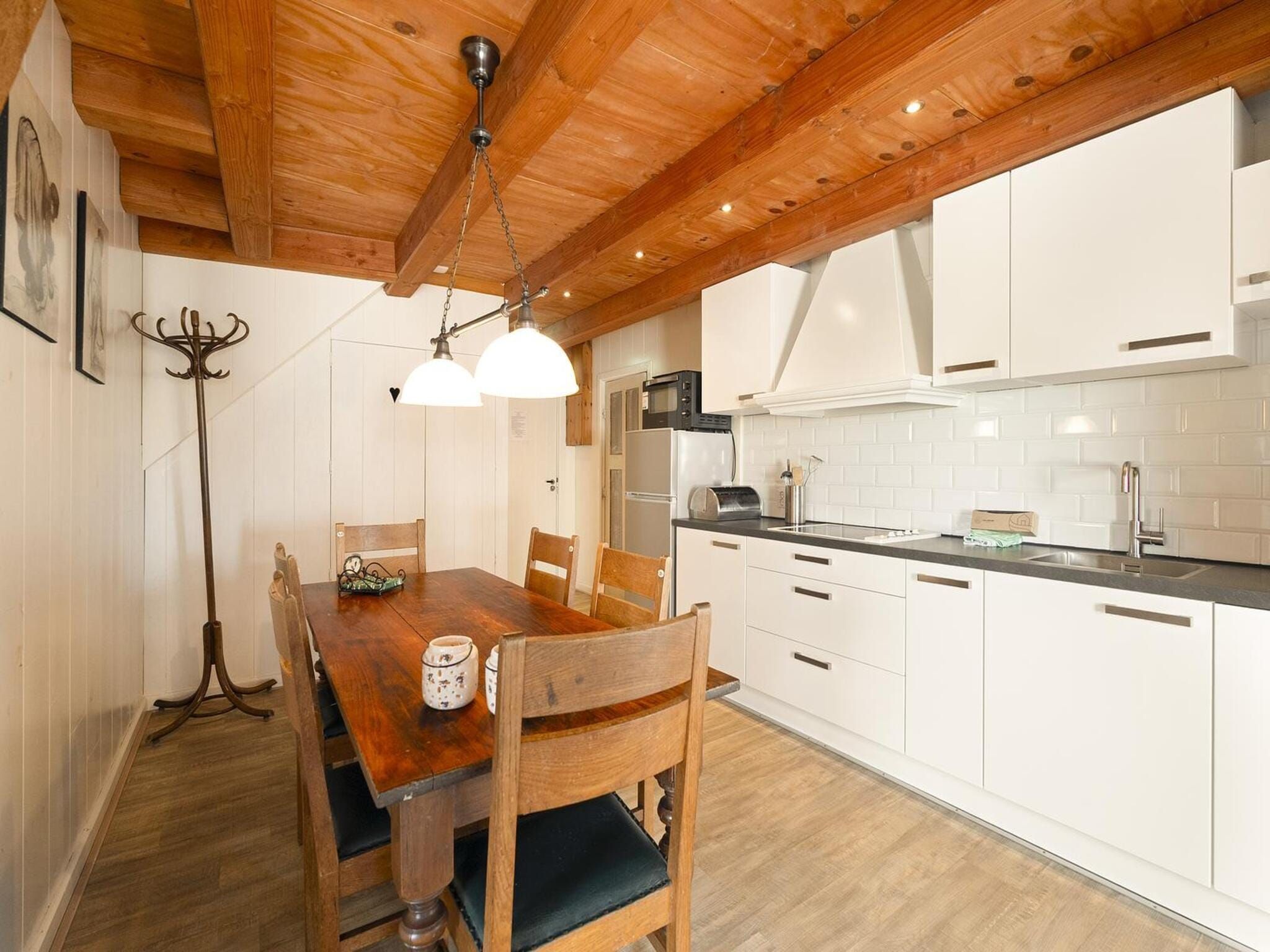 De keuken van Appartement Nostalgisch in Schagen