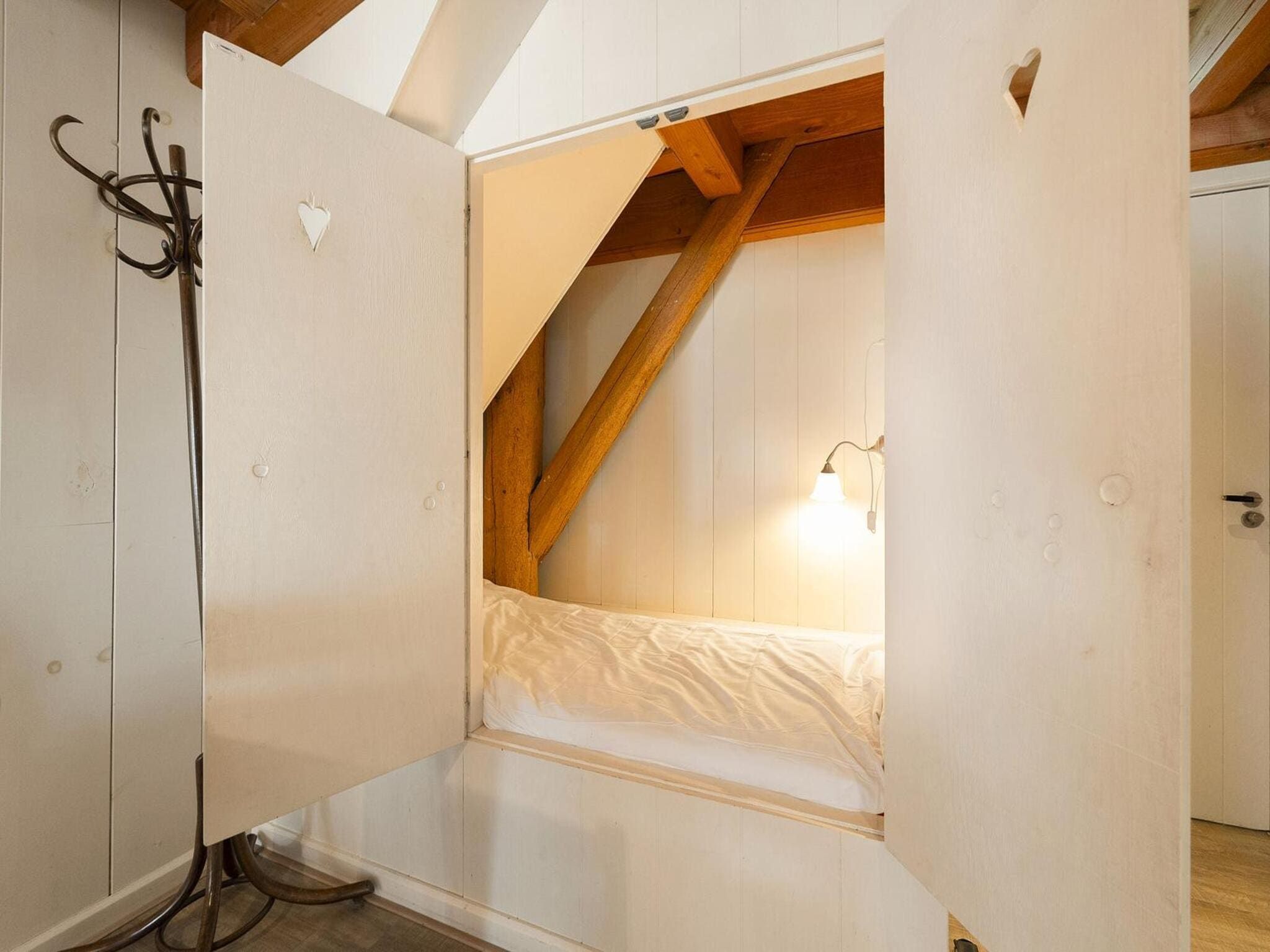 Een slaapkamer van Appartement Nostalgisch in Schagen