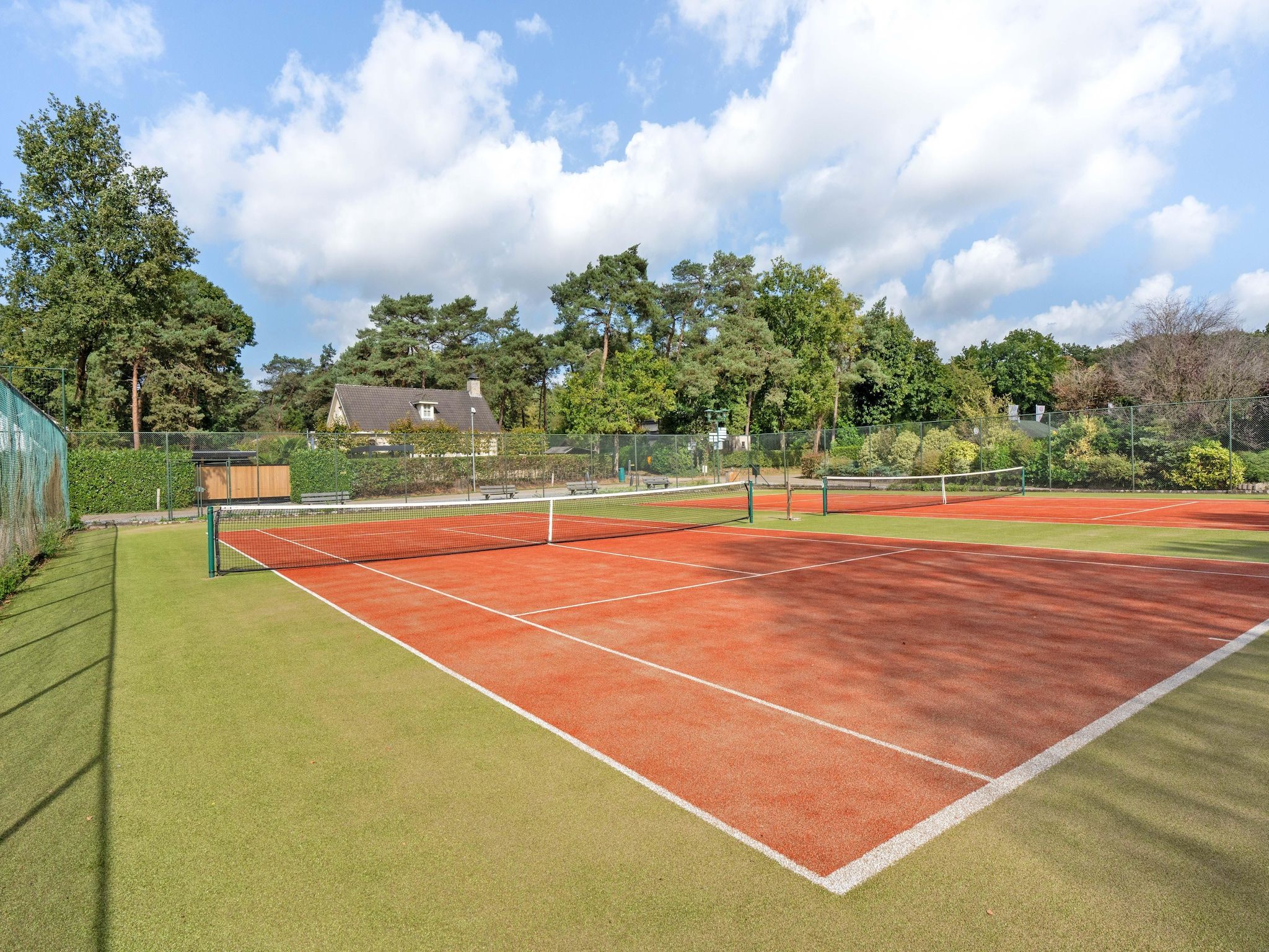 Parkfaciliteiten bij Farm Lodge 670 in Baarle-nassau