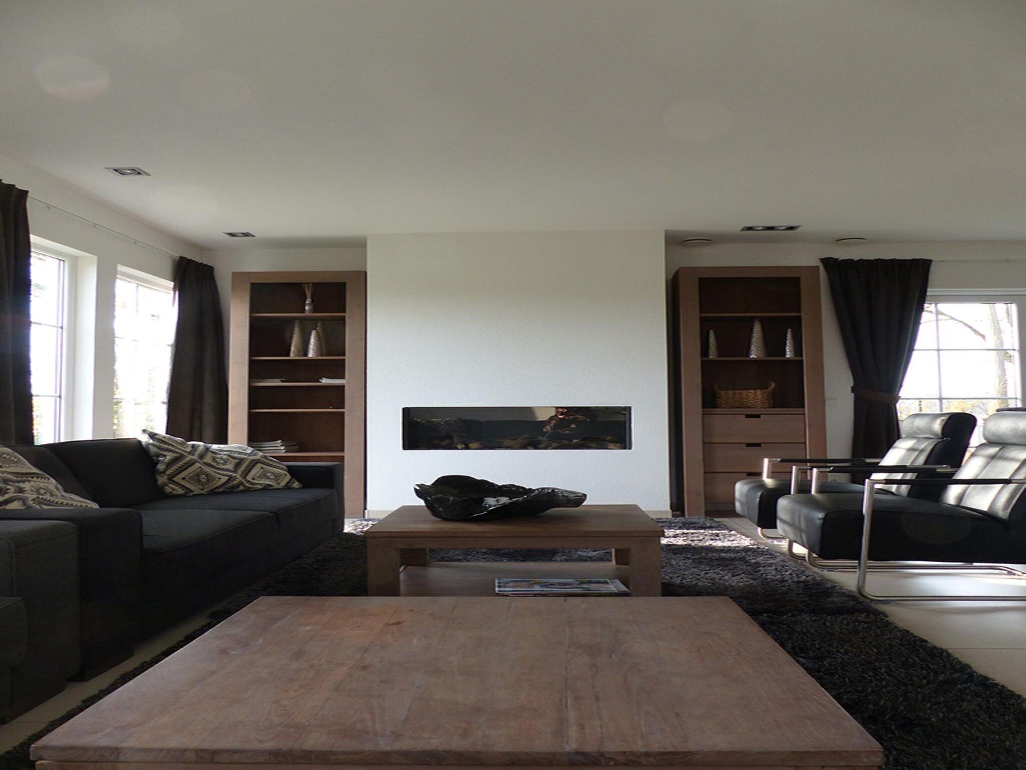 De woonkamer van Villa de Hertog 722 in Baarle-nassau
