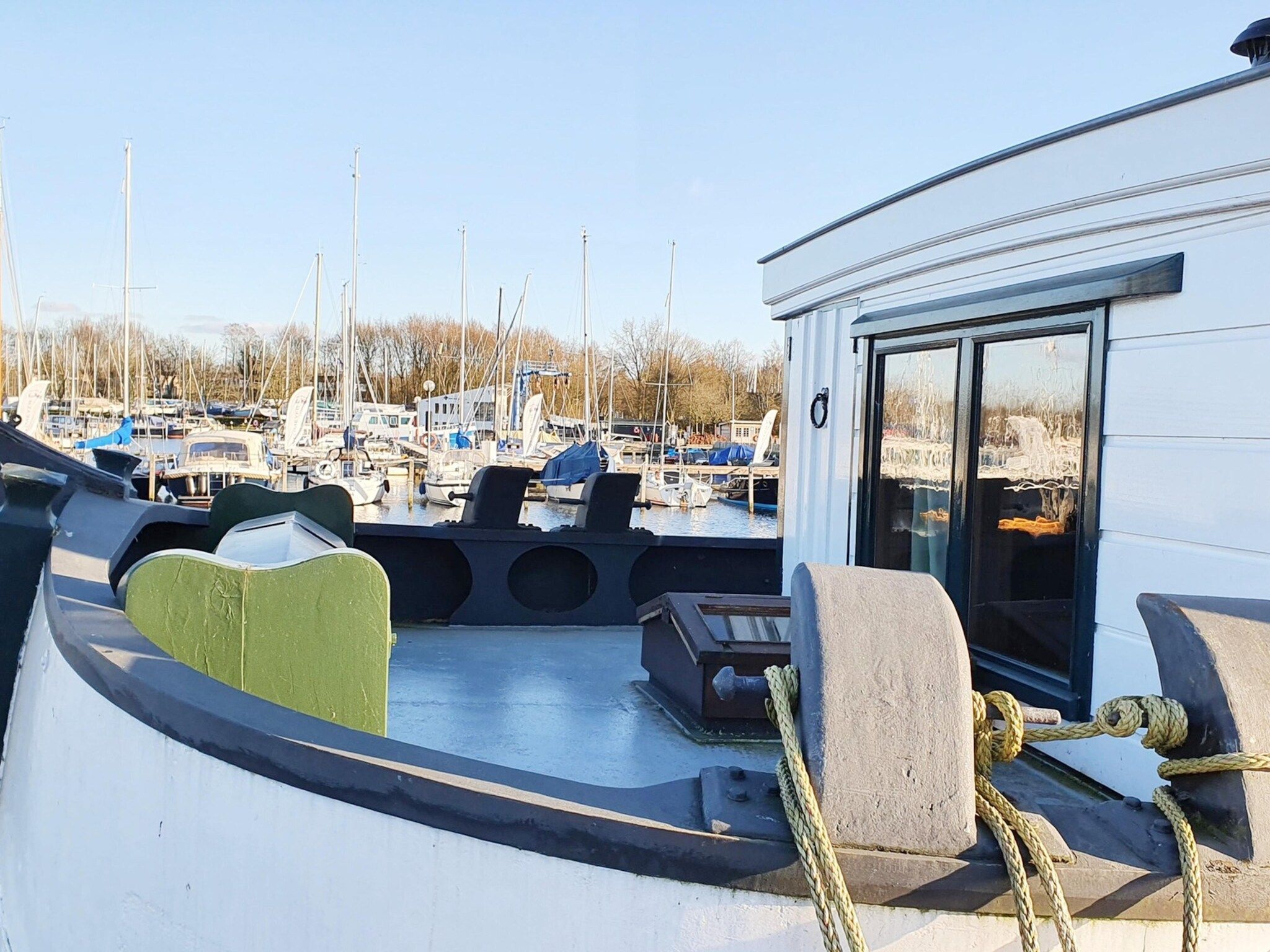Het terras van De Zwerver Naarden in Naarden