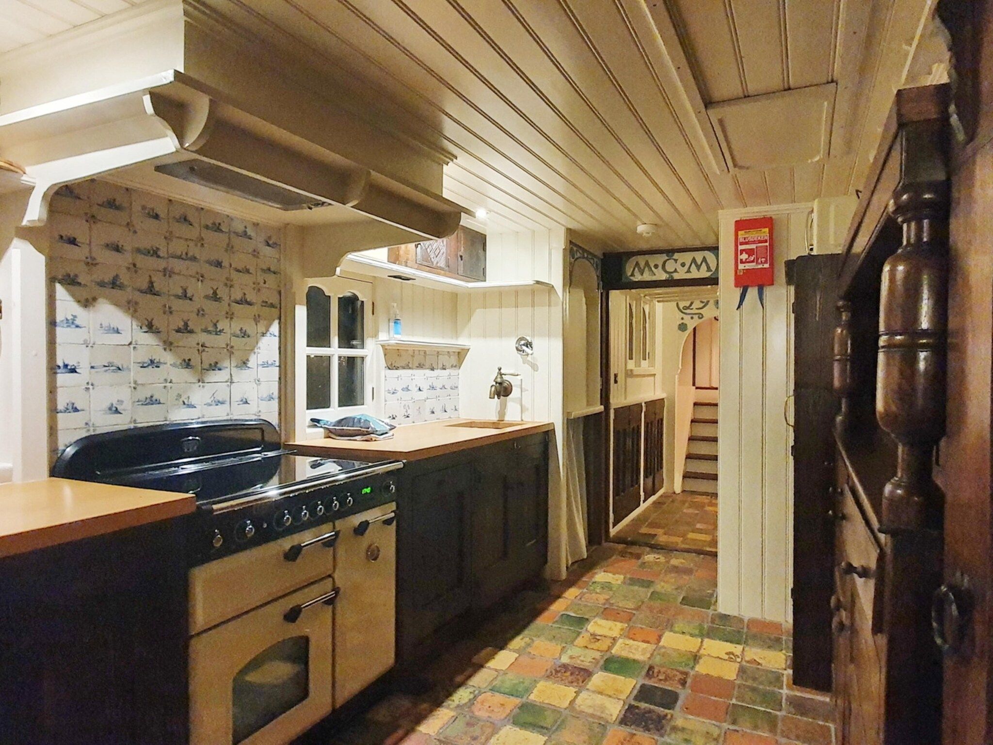 De keuken van De Zwerver Naarden in Naarden