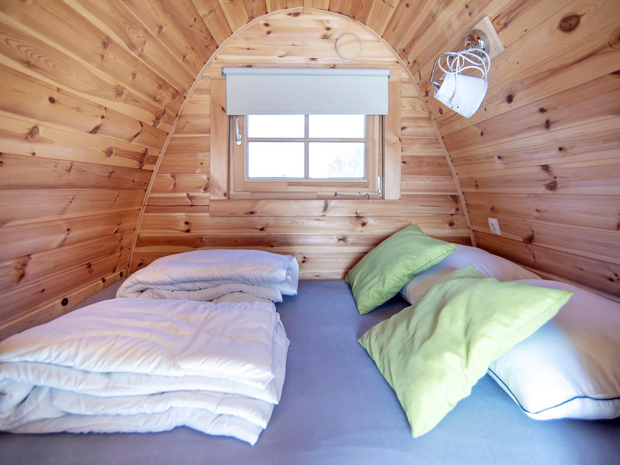 Een slaapkamer van Water Bubble Marina Muiderzand Almere in Almere