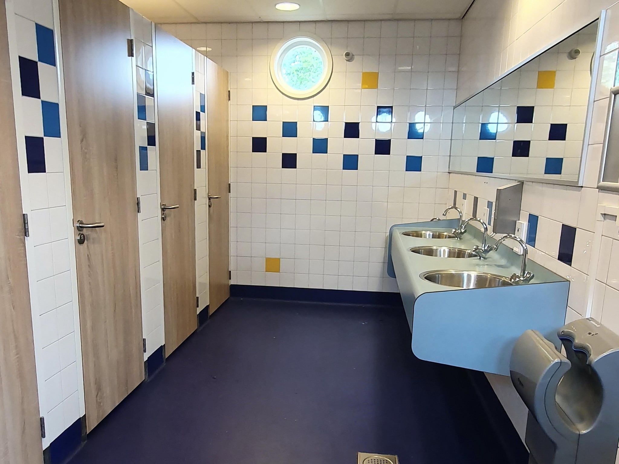 De badkamer van Safari Tent 2 people in Almere