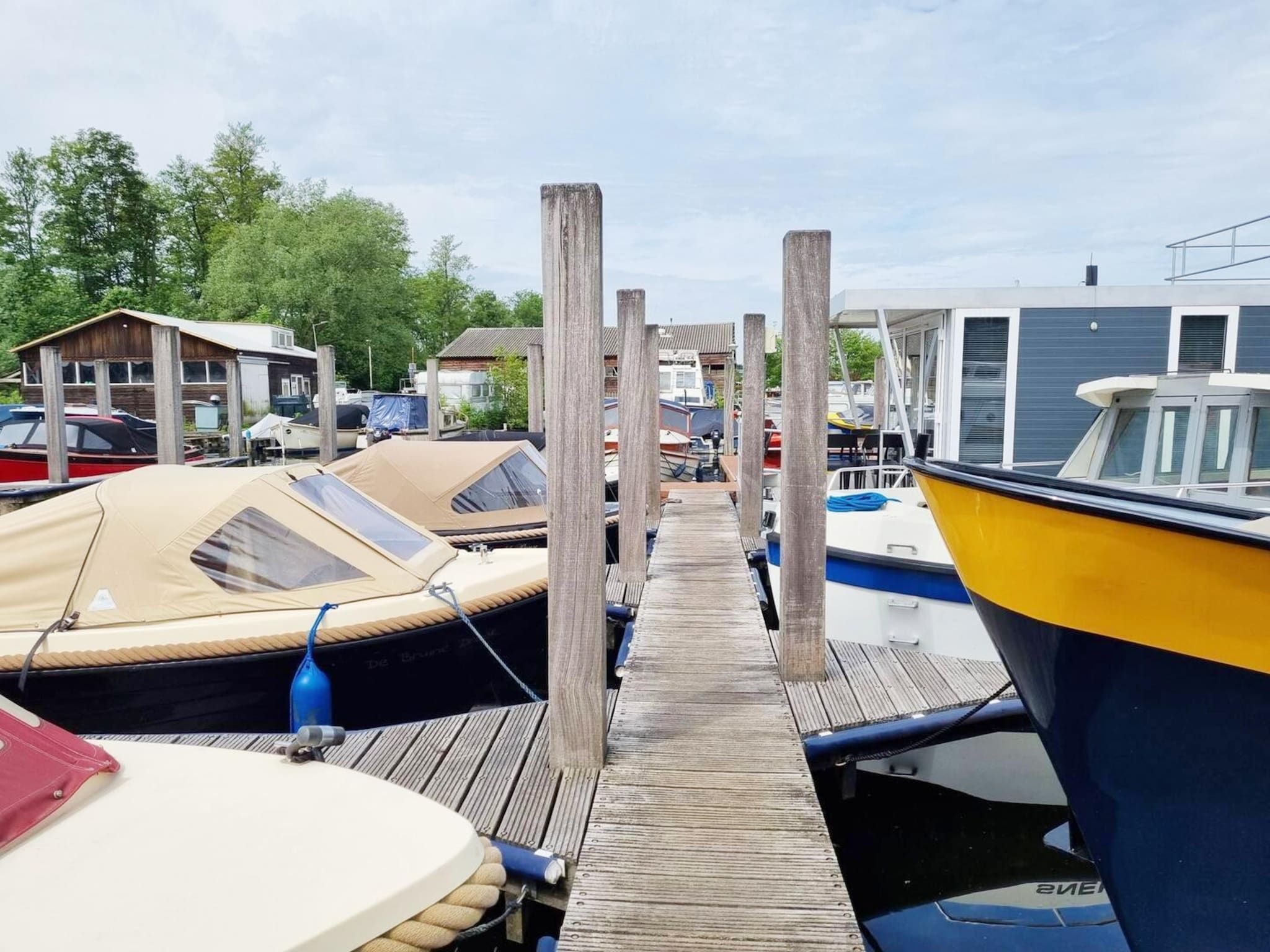 Houseboat with roof terrace and balcony (4 pers) "De Hoop" in Amsterdam - Foto 17 van 19