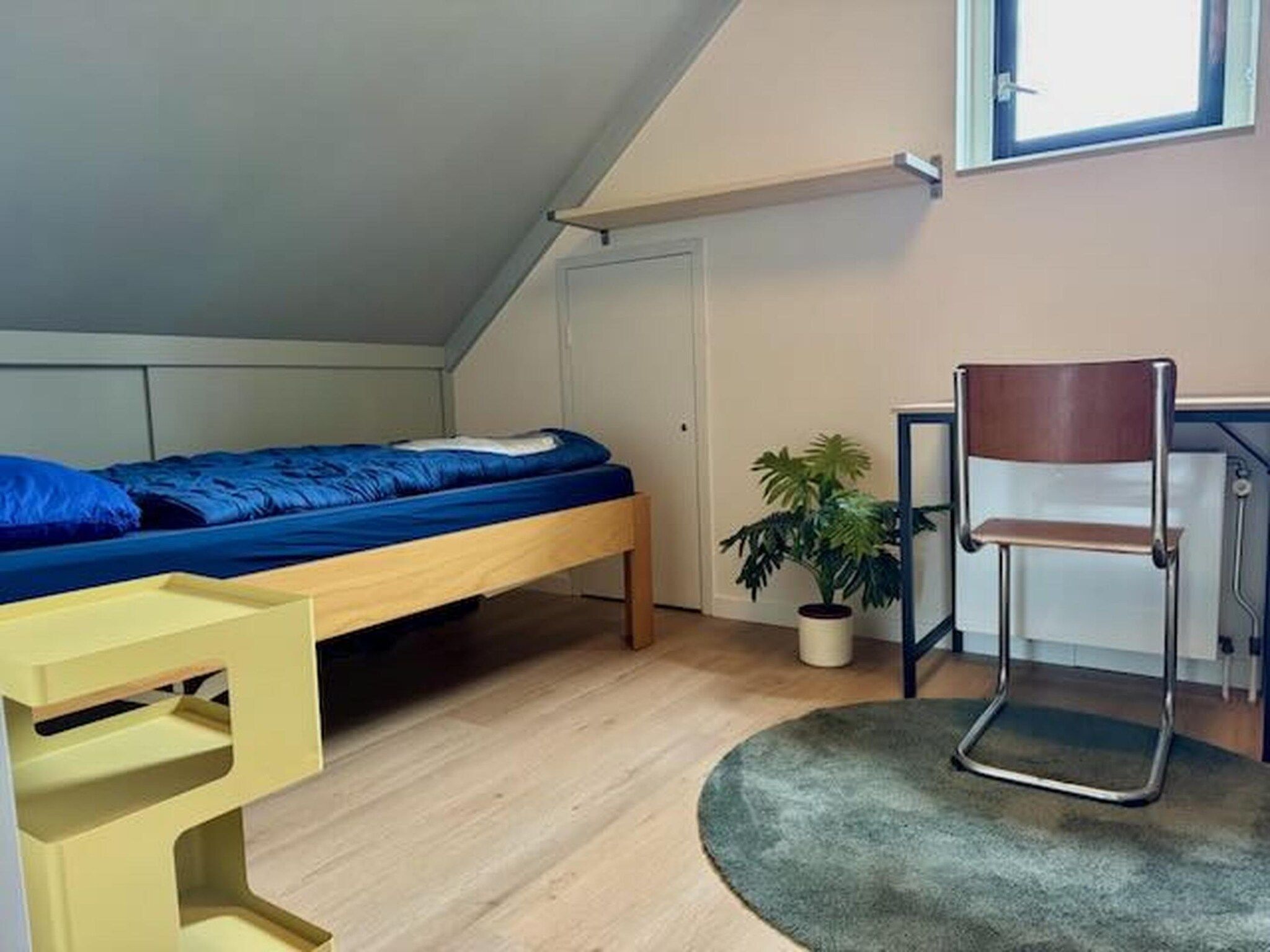 Een slaapkamer van 6 - Persons Forest VIP Bungalow (copy) in Ewijk