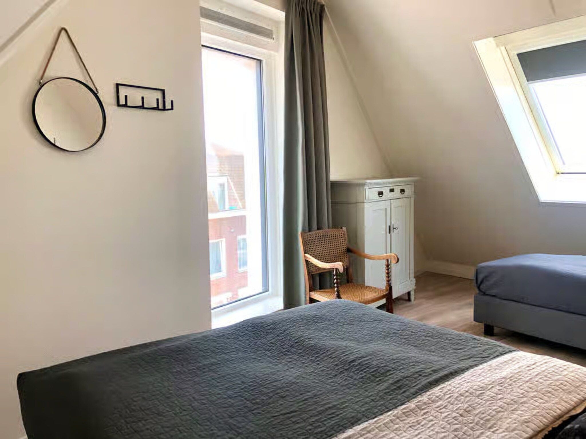 Een slaapkamer van Plein 40 Lodge 20 in Zoutelande