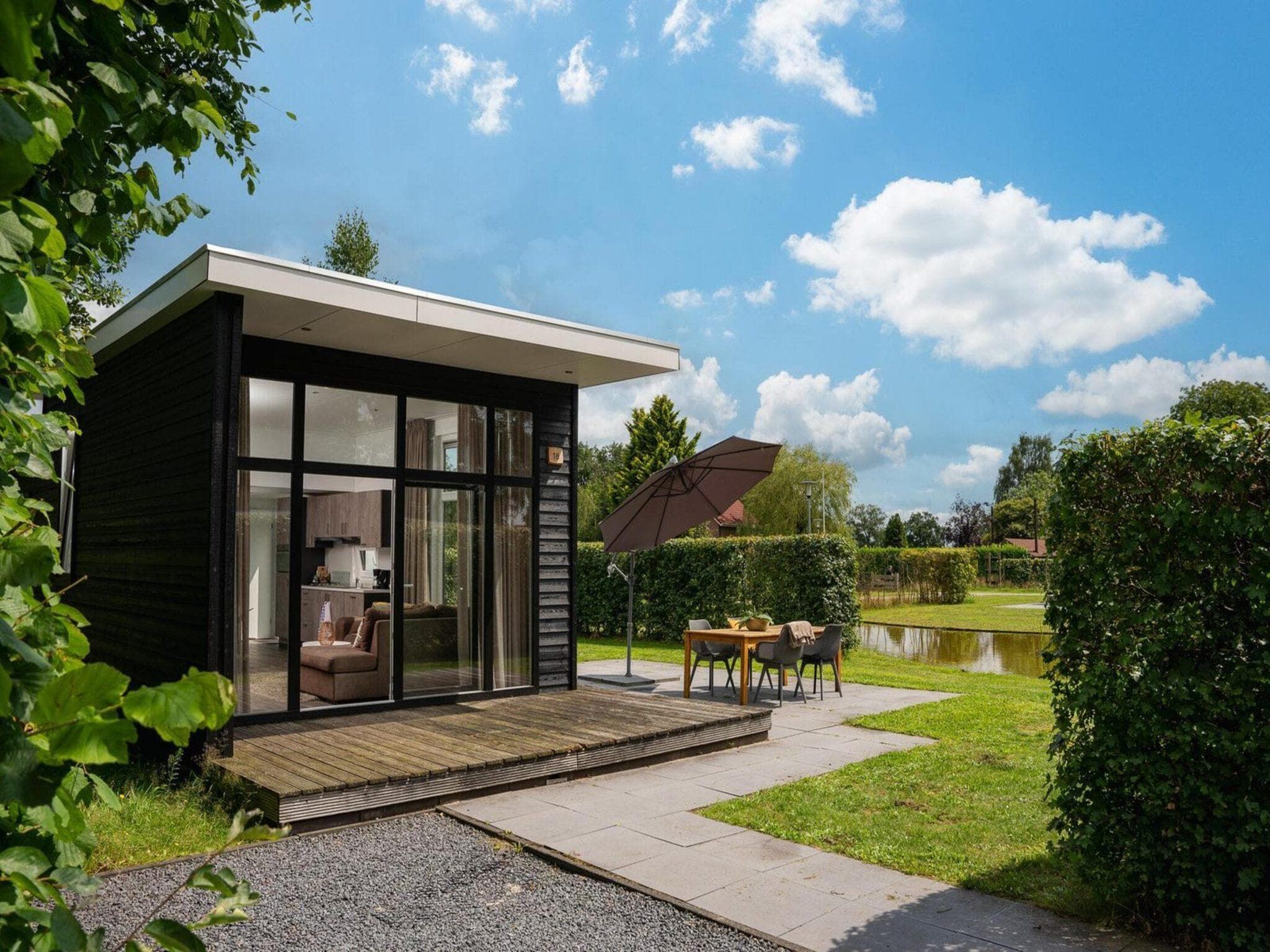 De buitenkant van Forest lodge | 6 people in Rijssen
