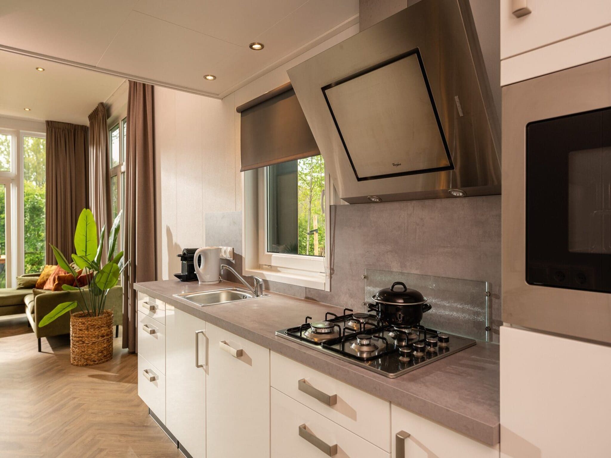 De keuken van Wellness Boutique | 5 people in Zuna