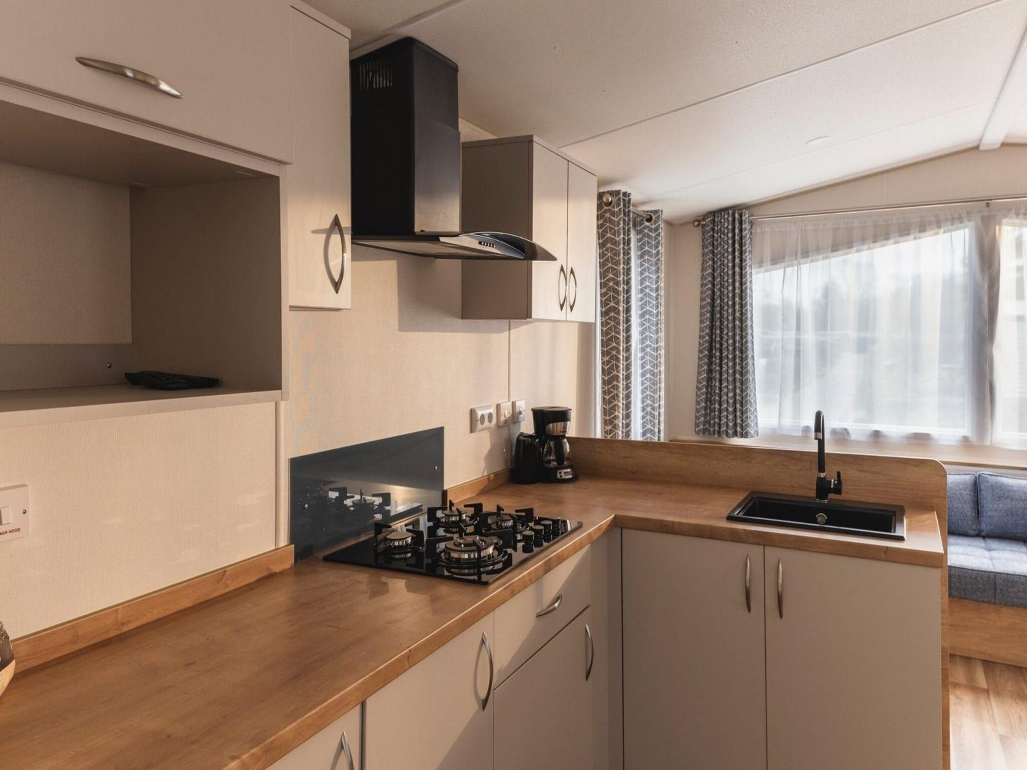 De keuken van Simple home 6 persons I Private in Zuna