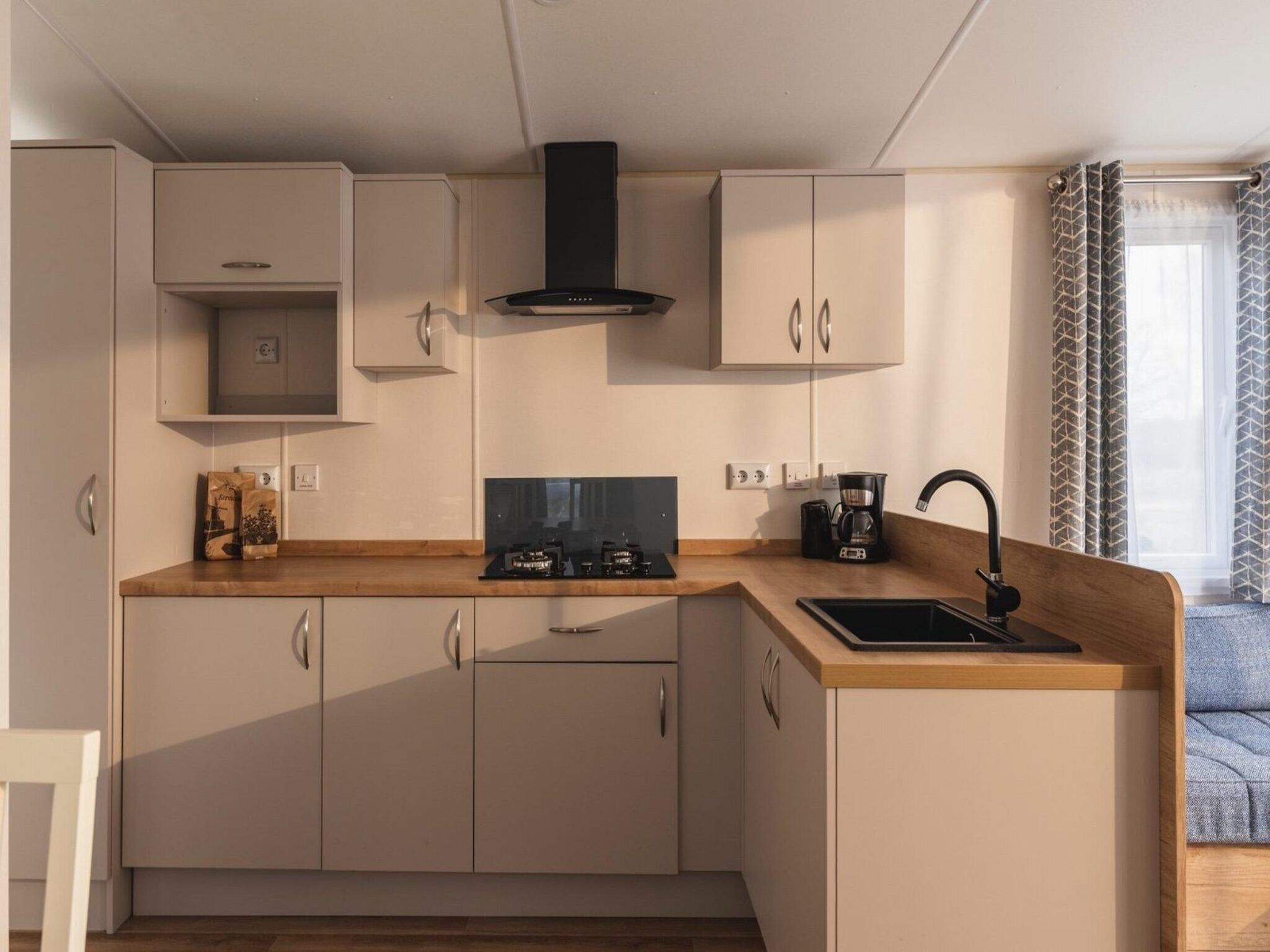 De keuken van Simple home 6 persons I Private in Zuna