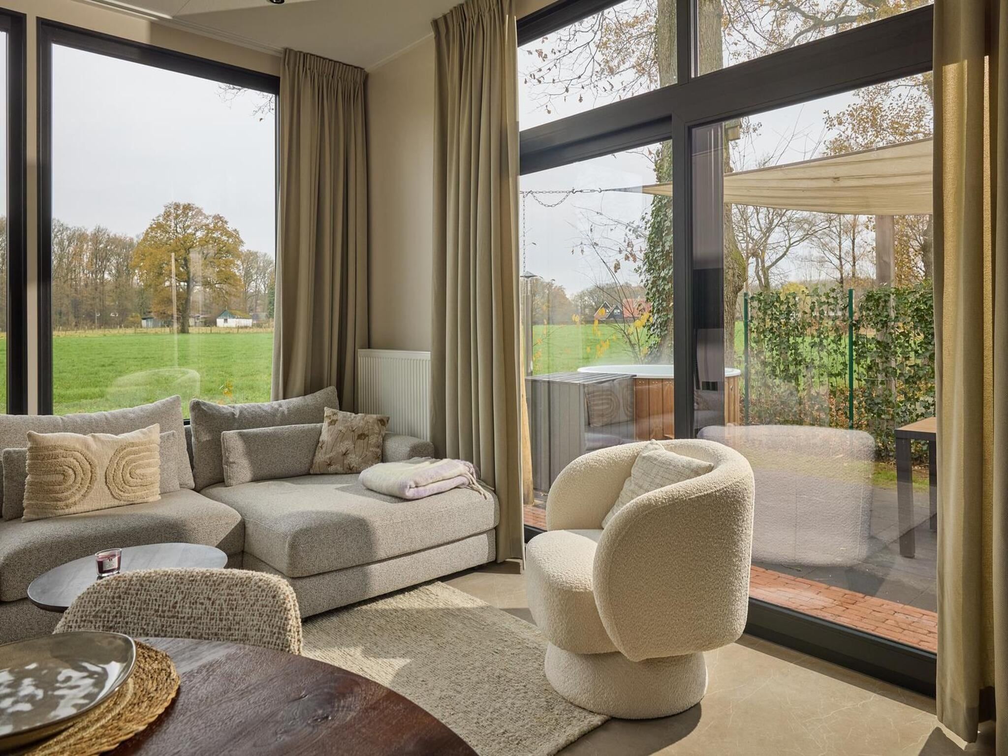 De woonkamer van Wellness Boutique baby | 4 people + baby room in Zuna