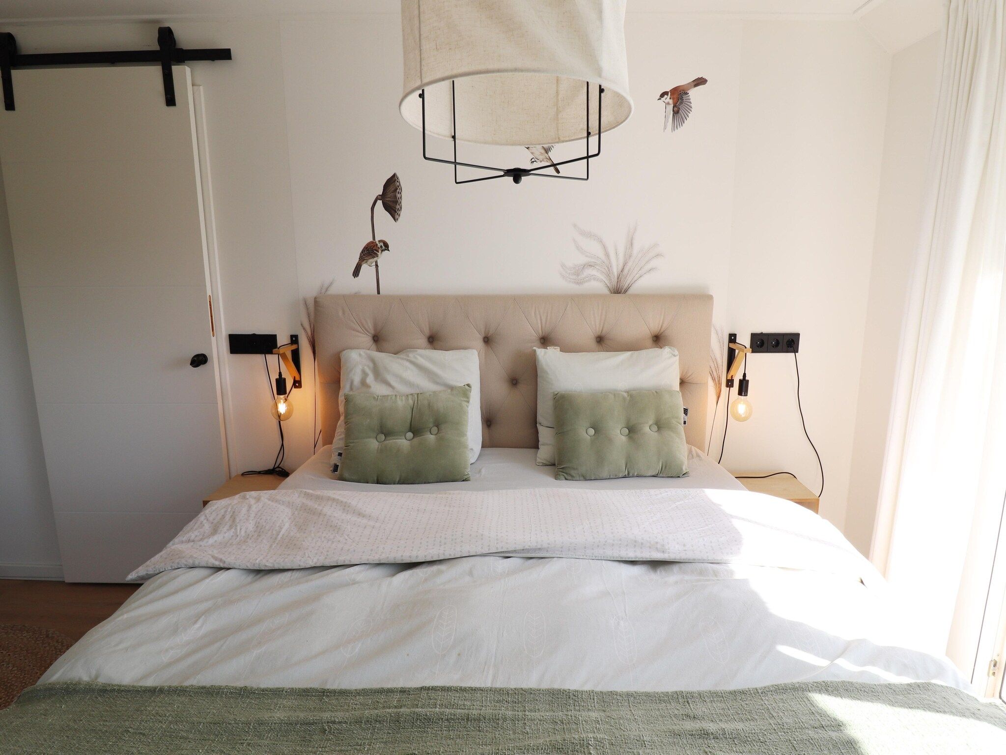 Een slaapkamer van By Mosk 1 in Betgummole