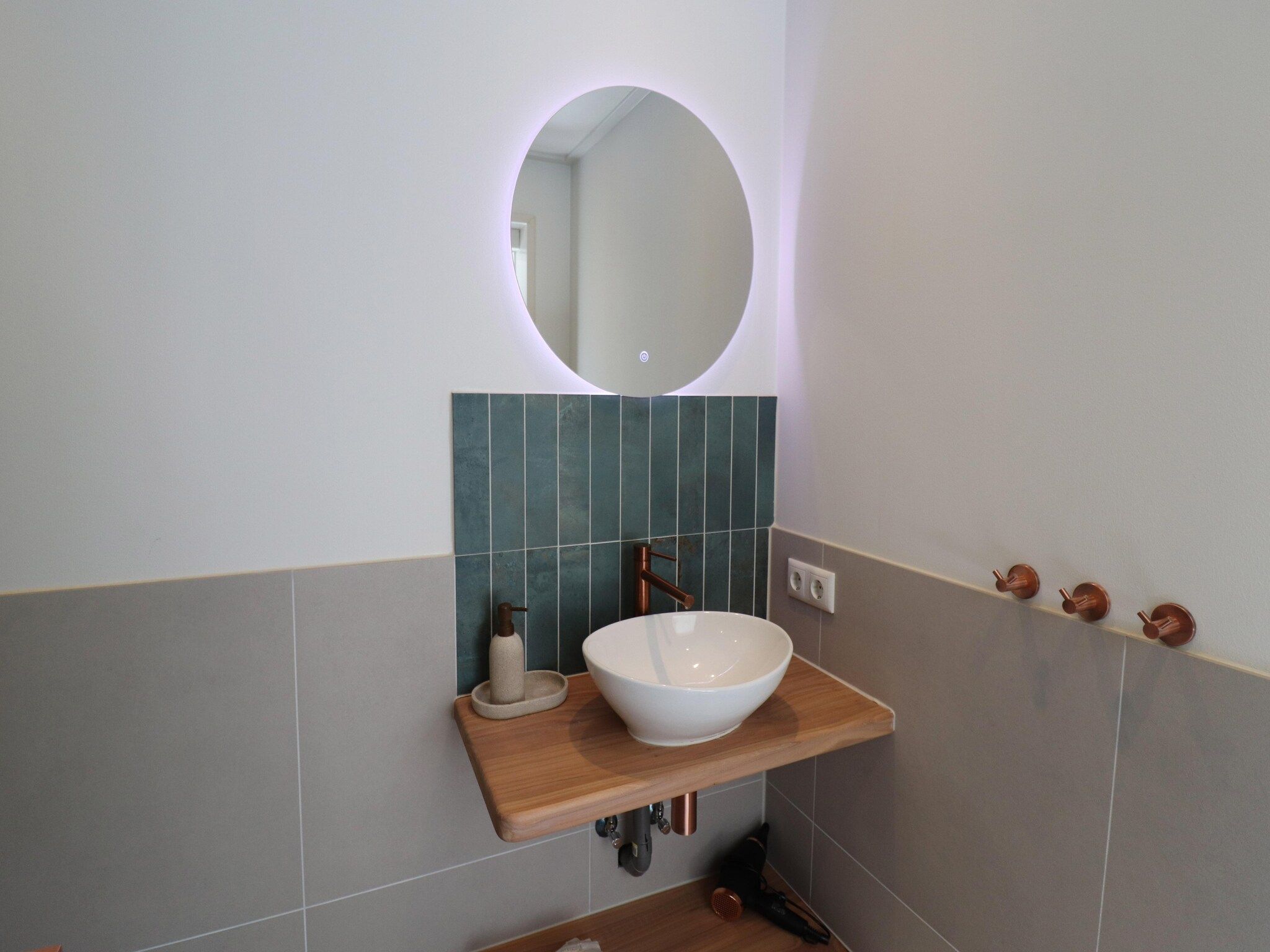 De badkamer van By Mosk 2 in Betgummole