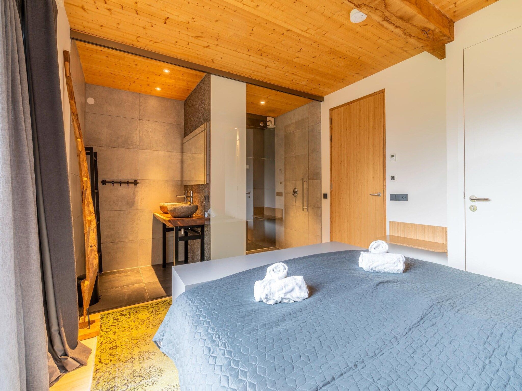 Een slaapkamer van Villa Buytenplaats 191 in De Koog