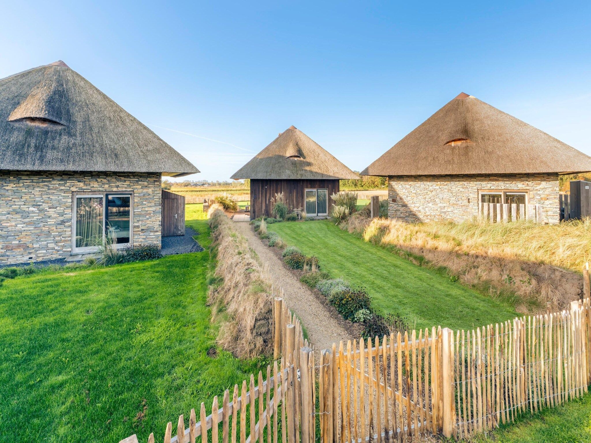 De buitenkant van Villa Buytenplaats 191 in De Koog