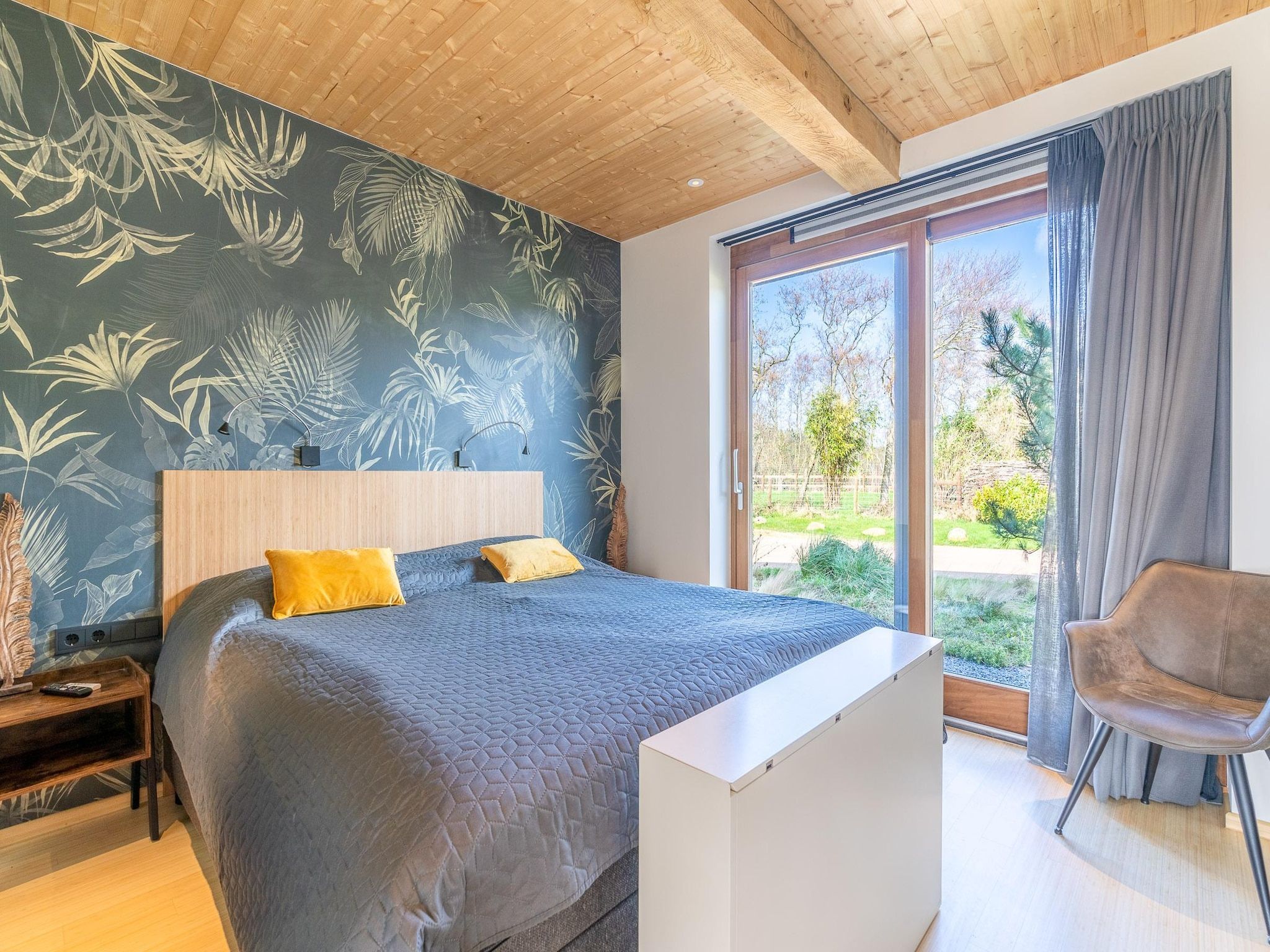 Een slaapkamer van Villa Buytenplaats 183 in De Koog