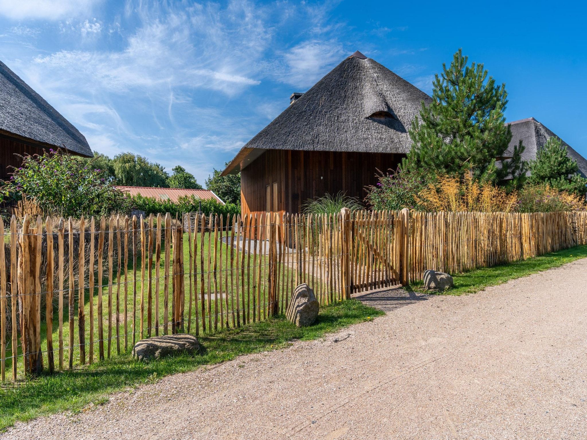 De buitenkant van Villa Buytenplaats 183 in De Koog