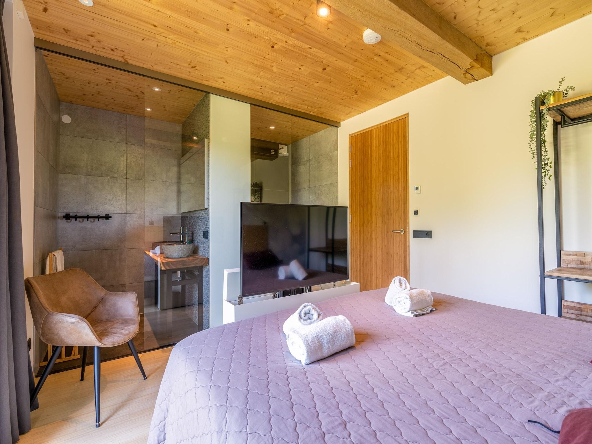 Een slaapkamer van Villa Buytenplaats 187 in De Koog