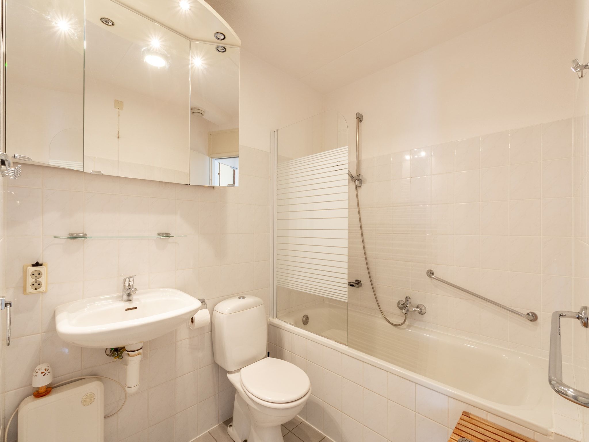 De badkamer van Beach Appartement 04 in Callantsoog