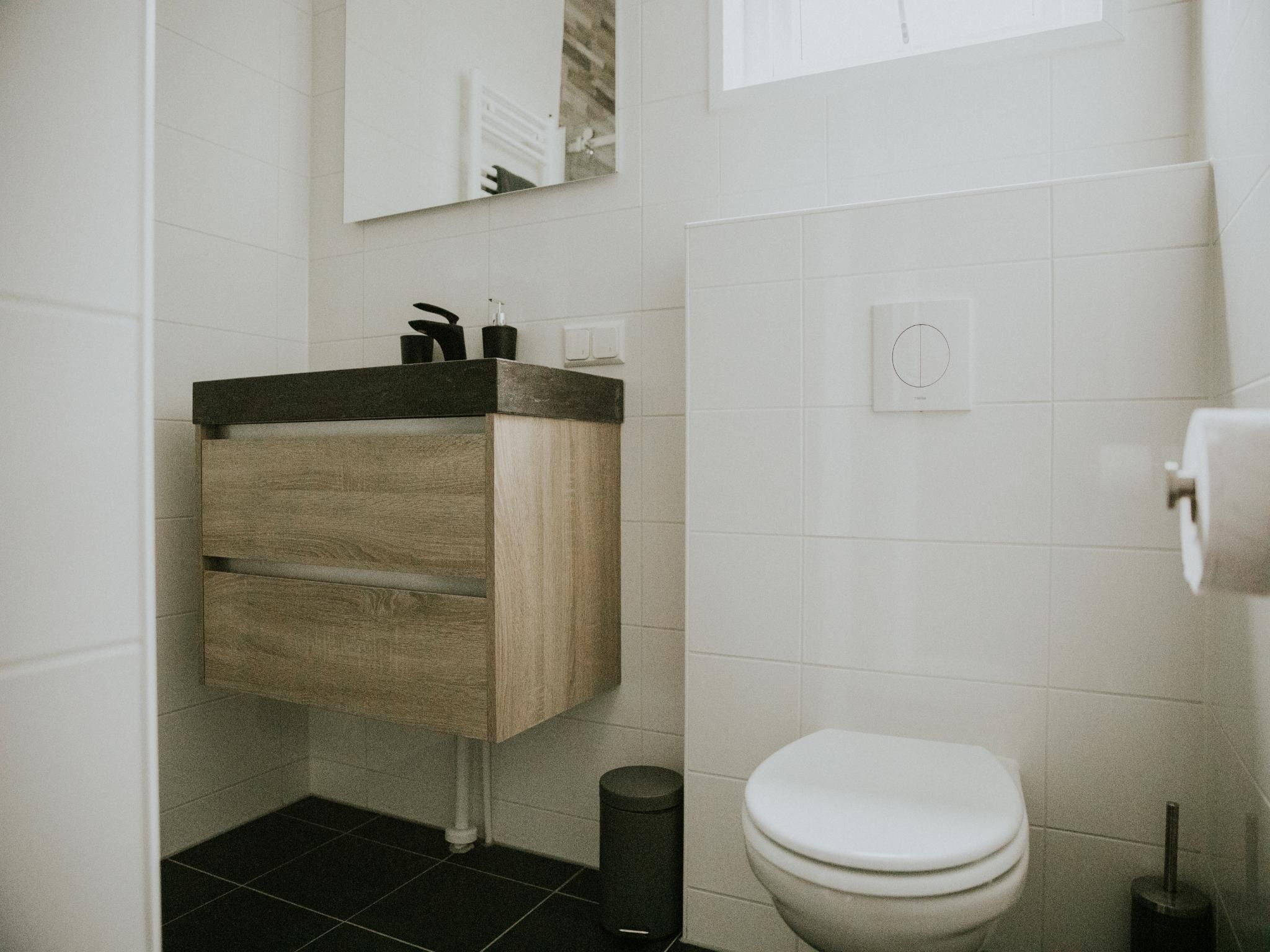 De badkamer van Luxe loft  2 persoons in Balkbrug