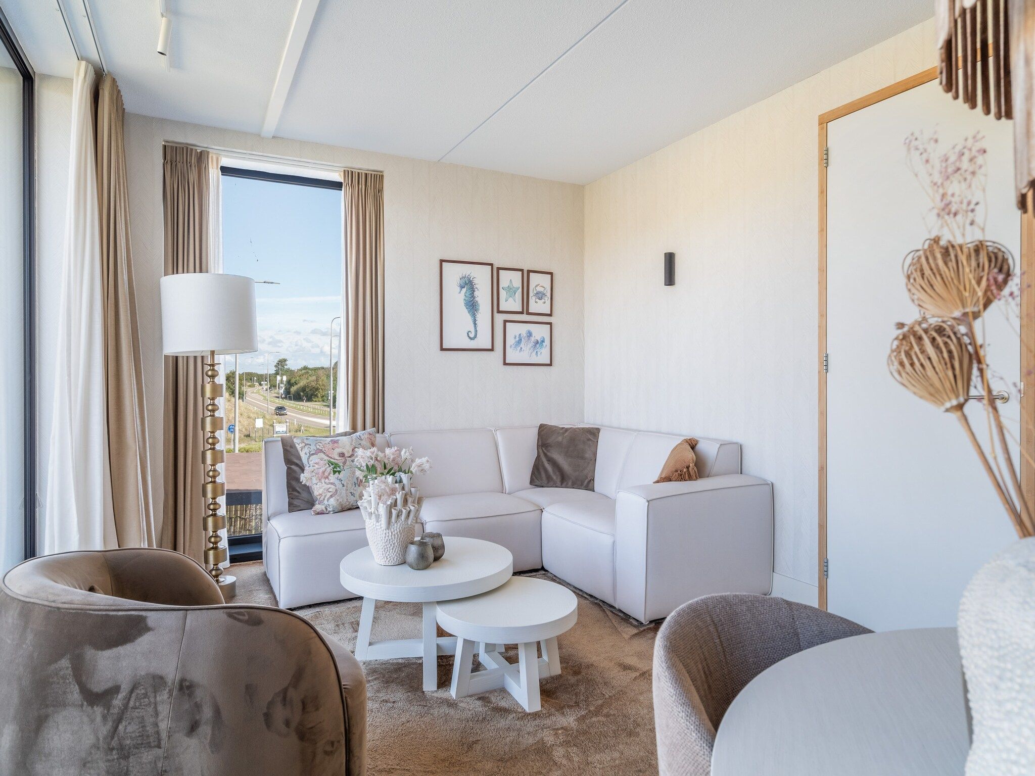 De woonkamer van Apartment Bries| 4 Persons in Sint Maartenszee