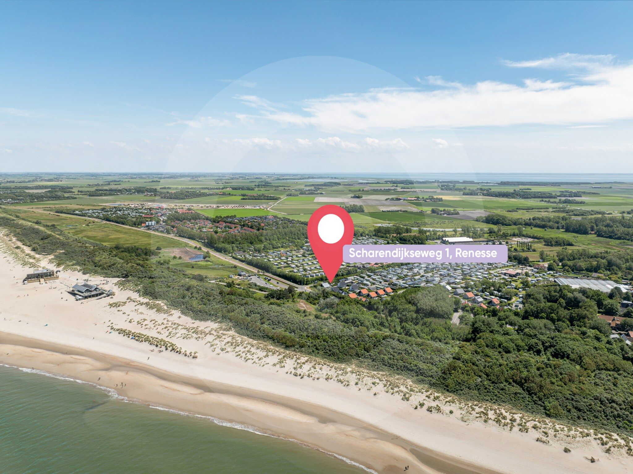 De omgeving van Zonnedorp 1 Solskin Renesse | Beach Holiday in Modern Holiday Home in Renesse