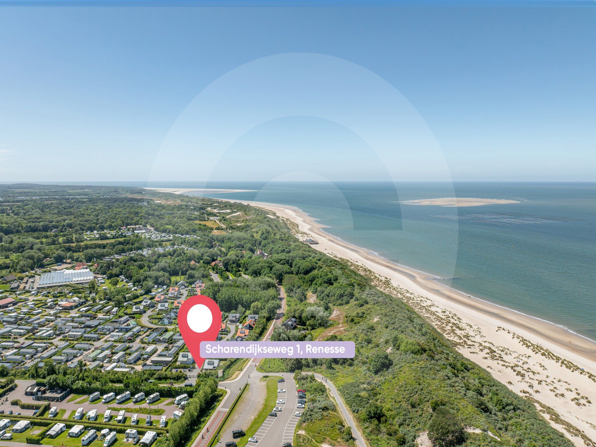 De omgeving van Zonnedorp 21  Beach Villa Joya Renesse | Luxury Beach Villa with Sauna in Renesse