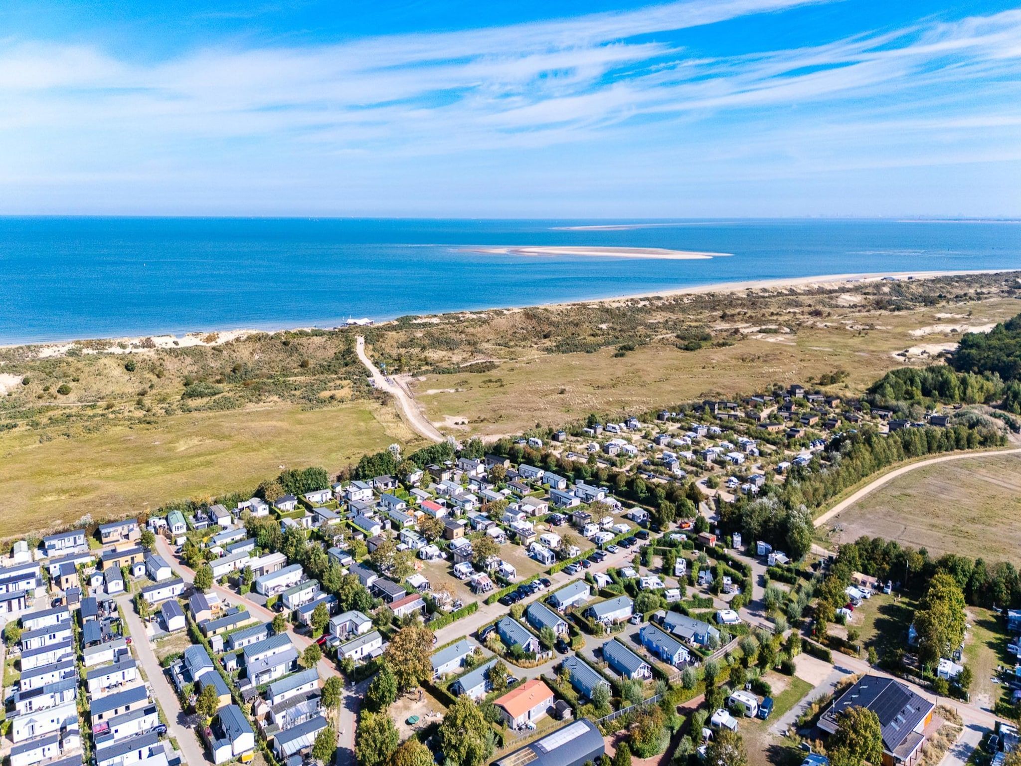 De omgeving van Chalet Julianahoeve | Beachhouse Renesse 2645 in Renesse