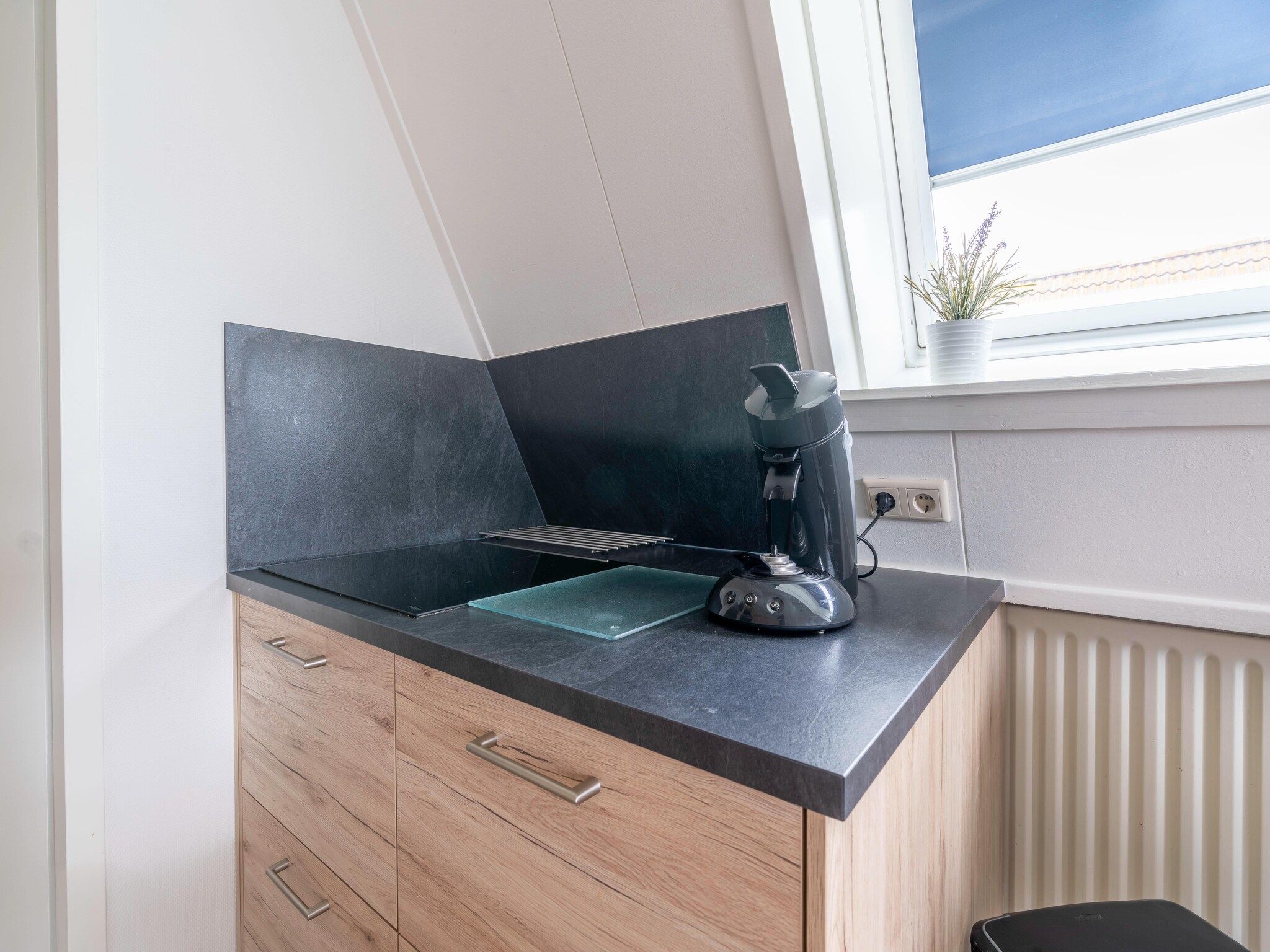 De eetkamer van De Anna 222 - Strand in De Koog