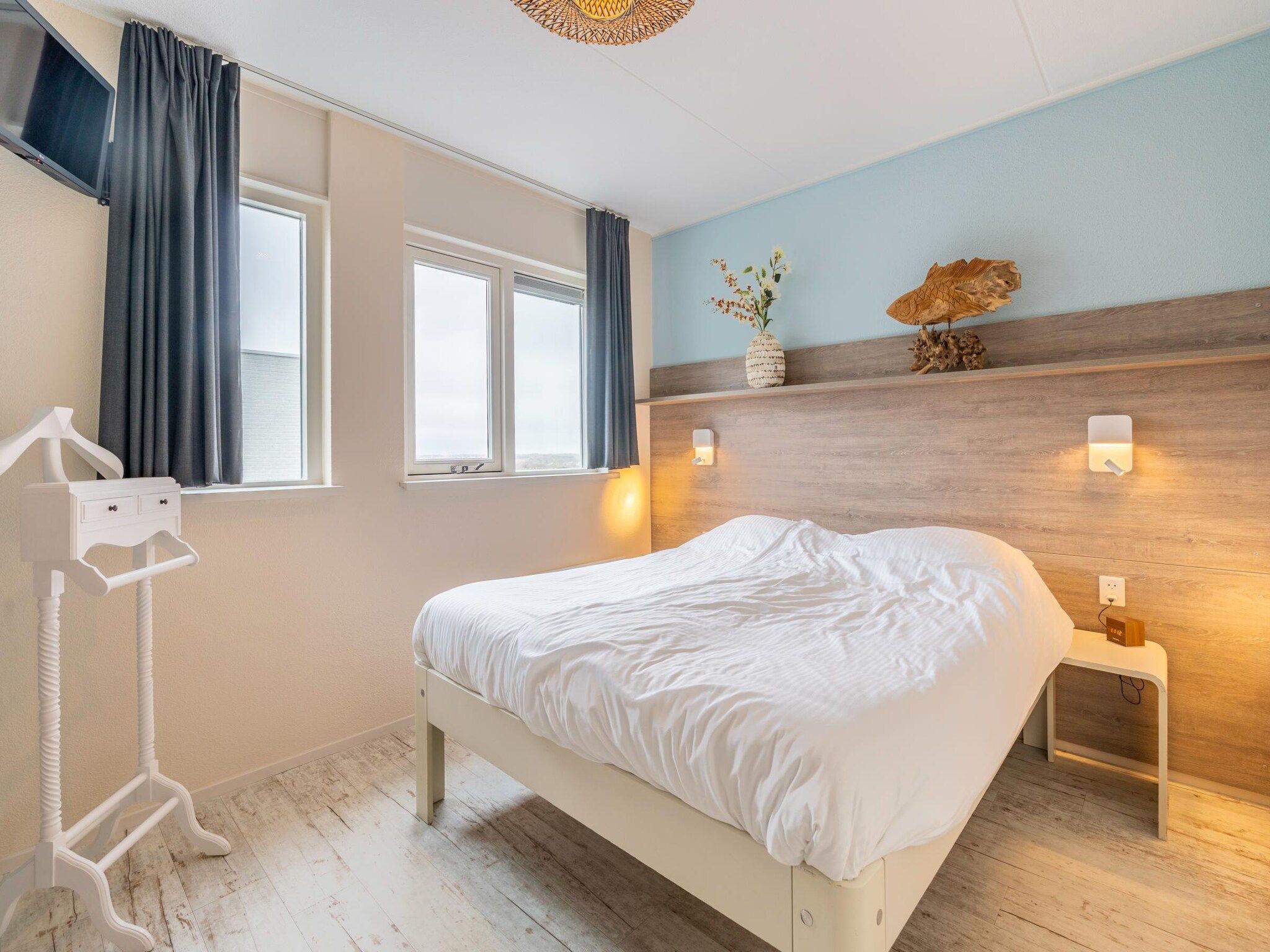 Een slaapkamer van Juliana 148 in De Koog