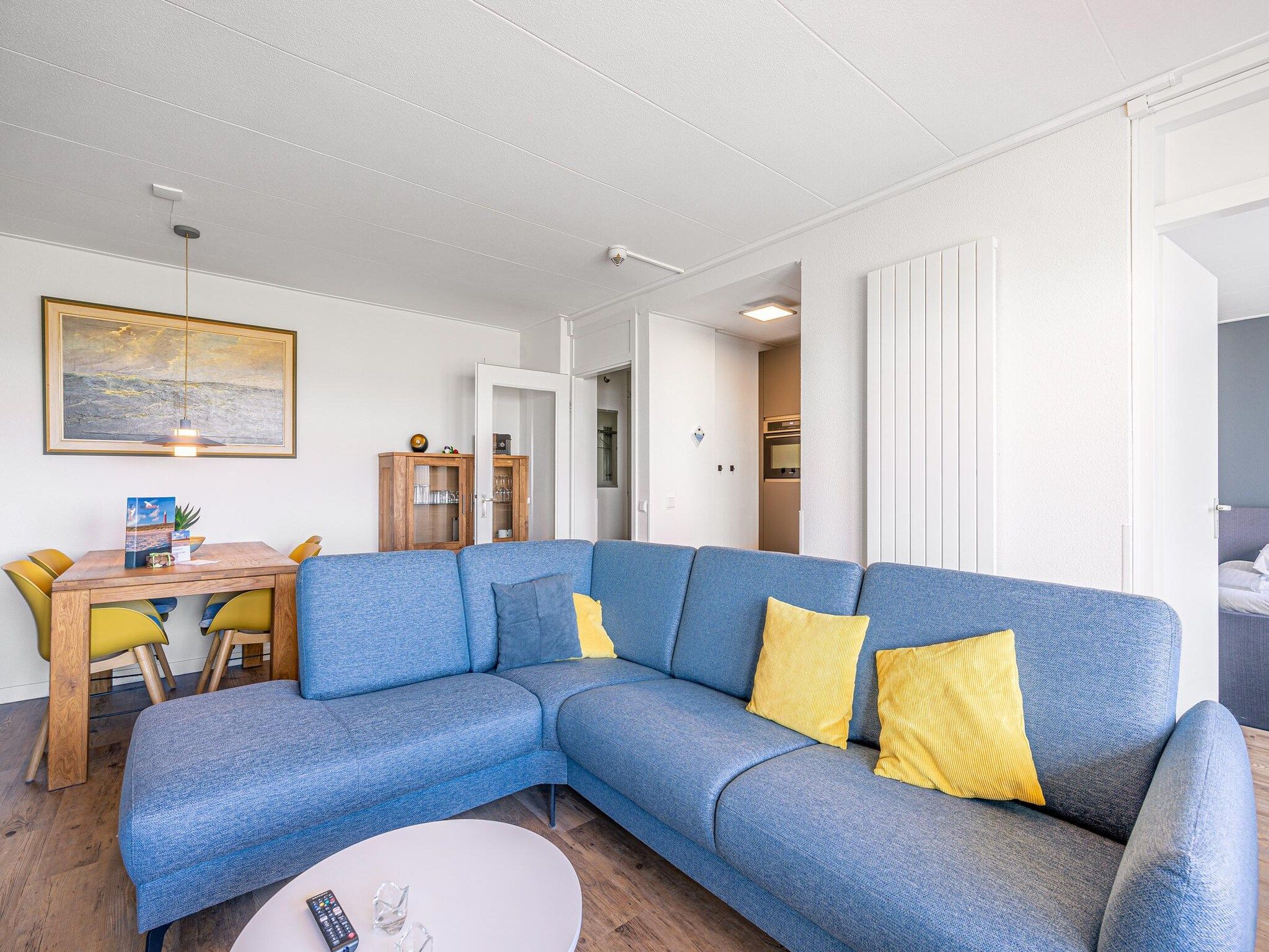 De woonkamer van Juliana 060 in De Koog