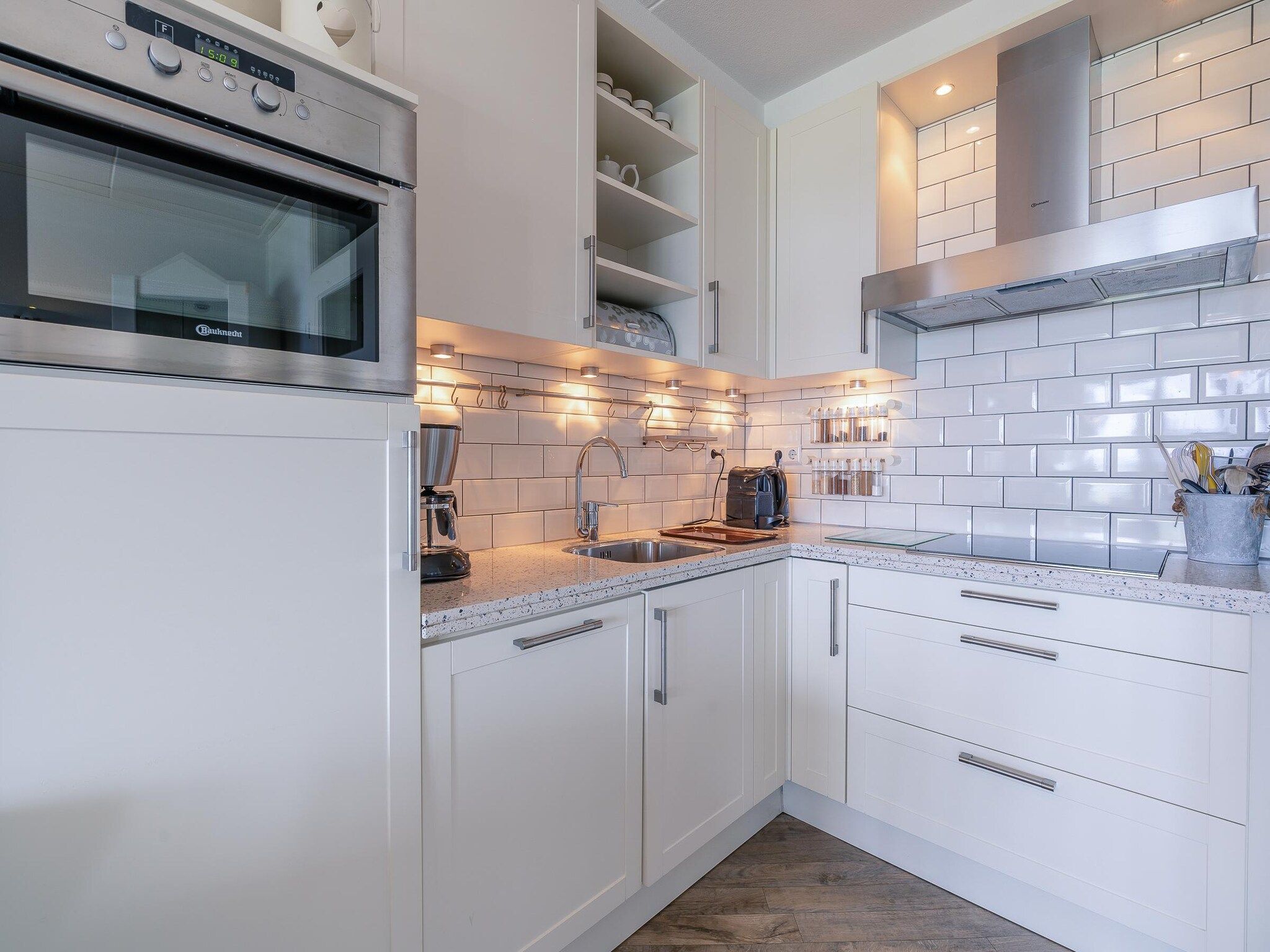 De keuken van Juliana 106 in De Koog