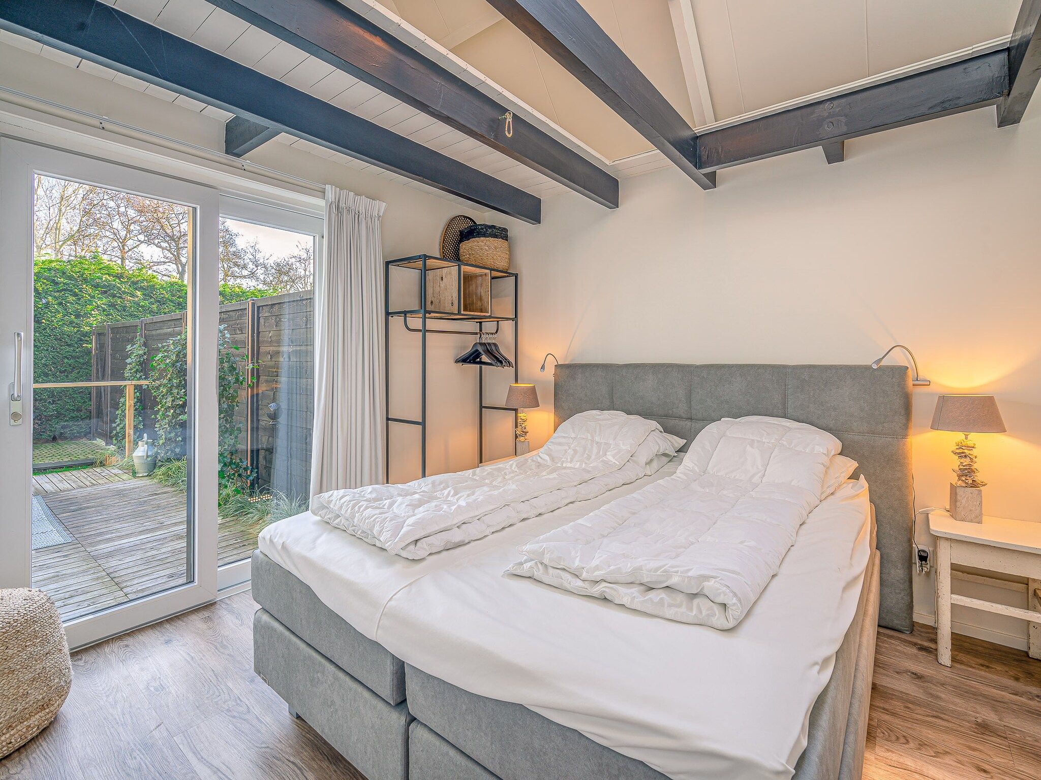 Een slaapkamer van Zee van Tijd in De Koog