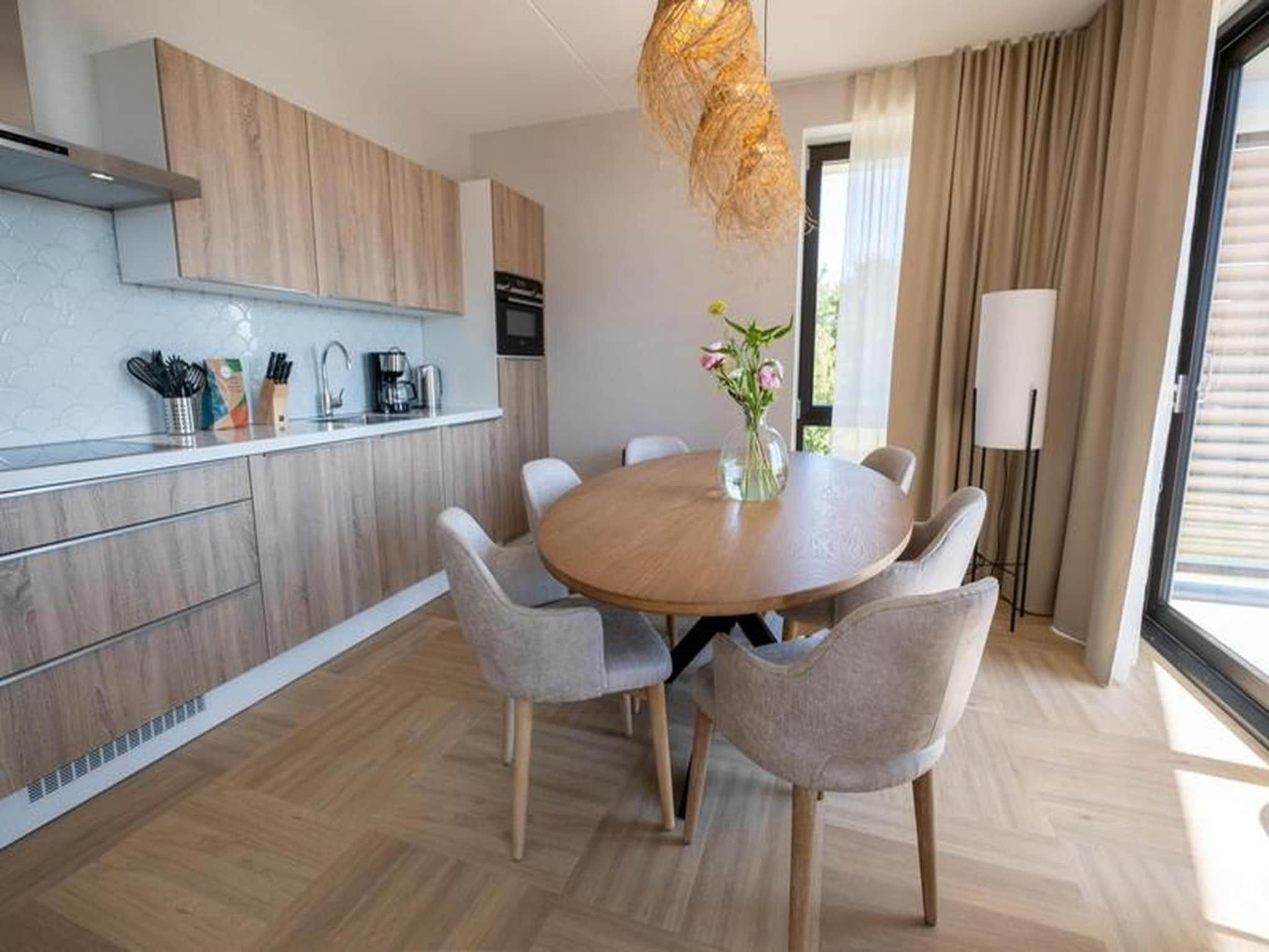 De keuken van Luxury Beach Apartment | 6 Pers. in Workum