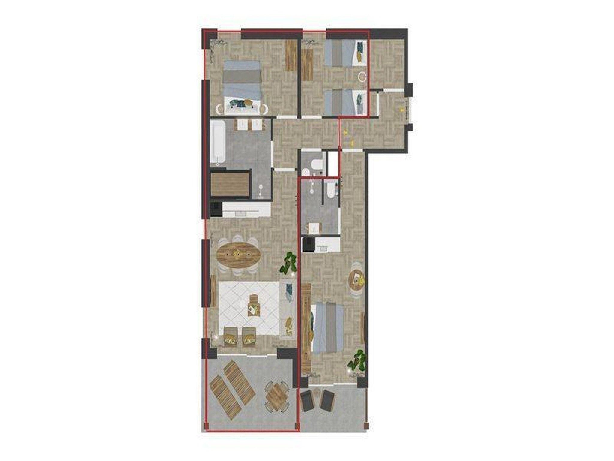 Luxury Beach Apartment | 4 Pers. in Workum - Foto 21 van 21