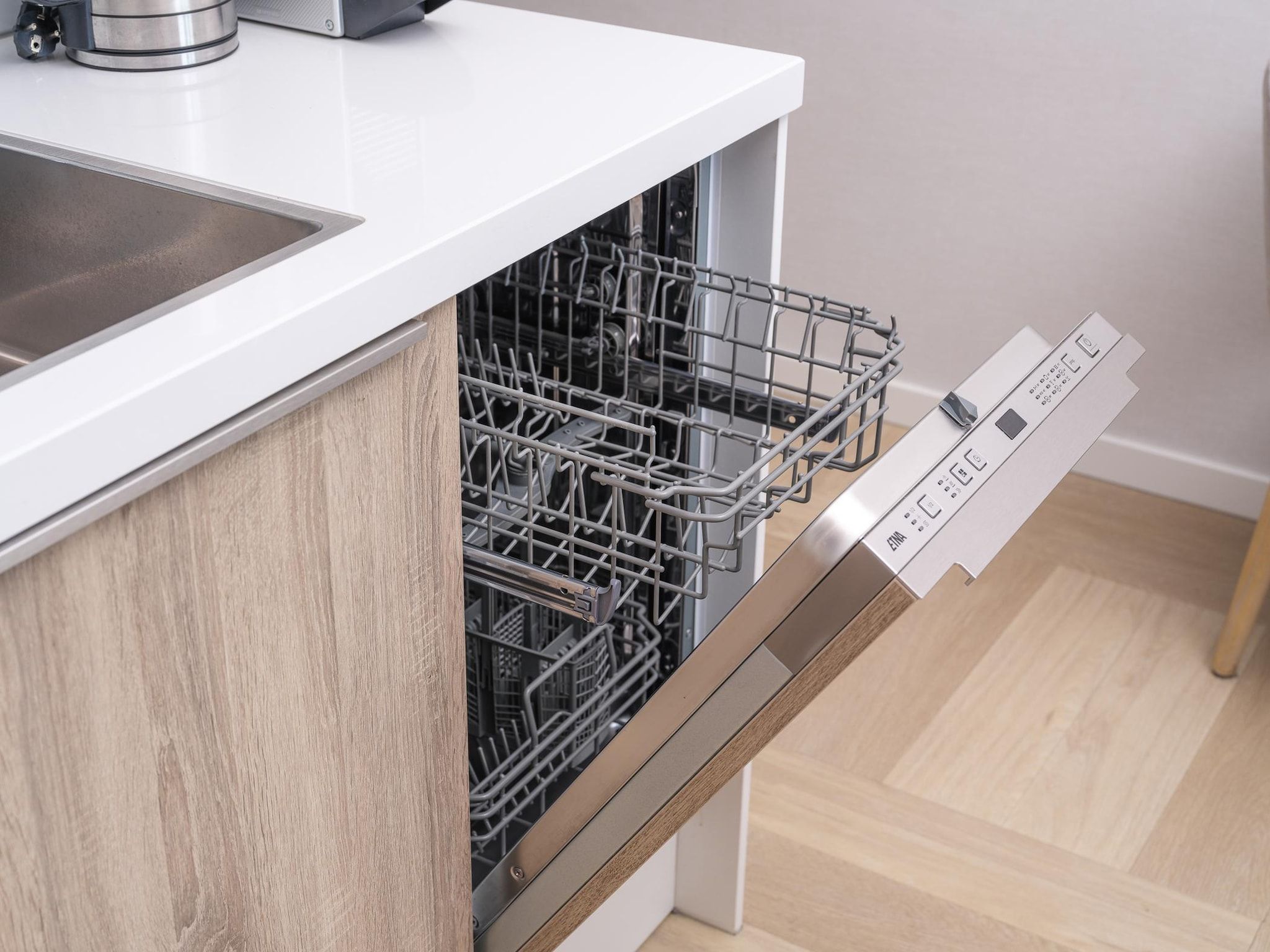 De keuken van Luxury Beach Studio | 2 Pers. in Workum