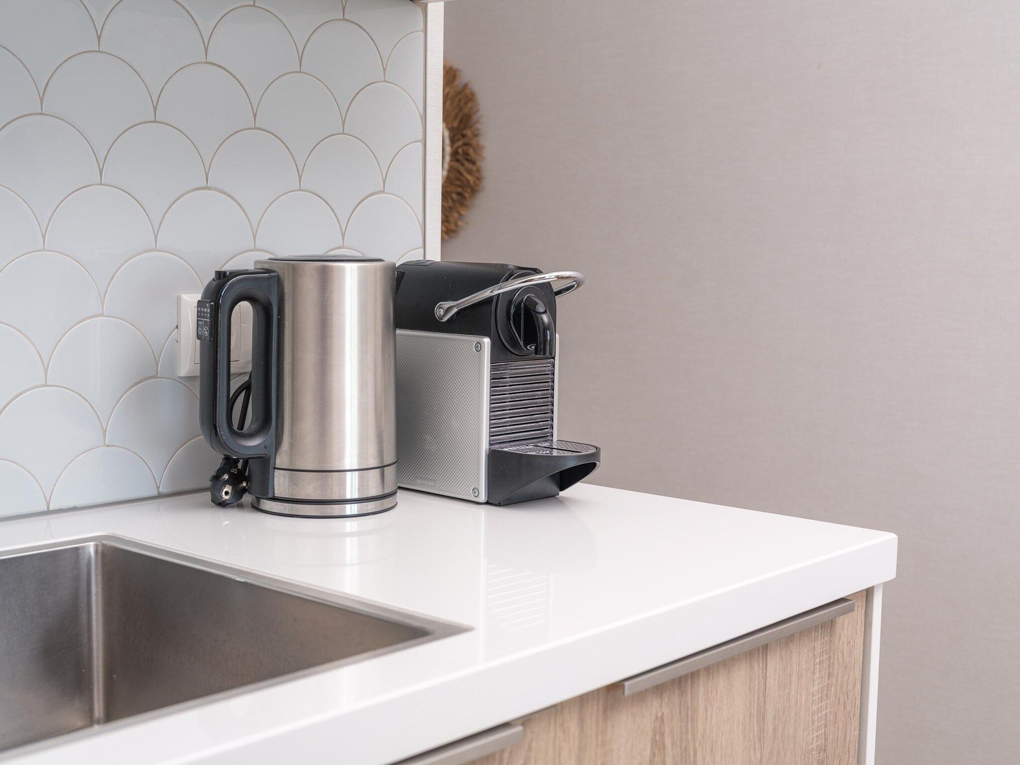 De keuken van Luxury Beach Studio | 2 Pers. in Workum